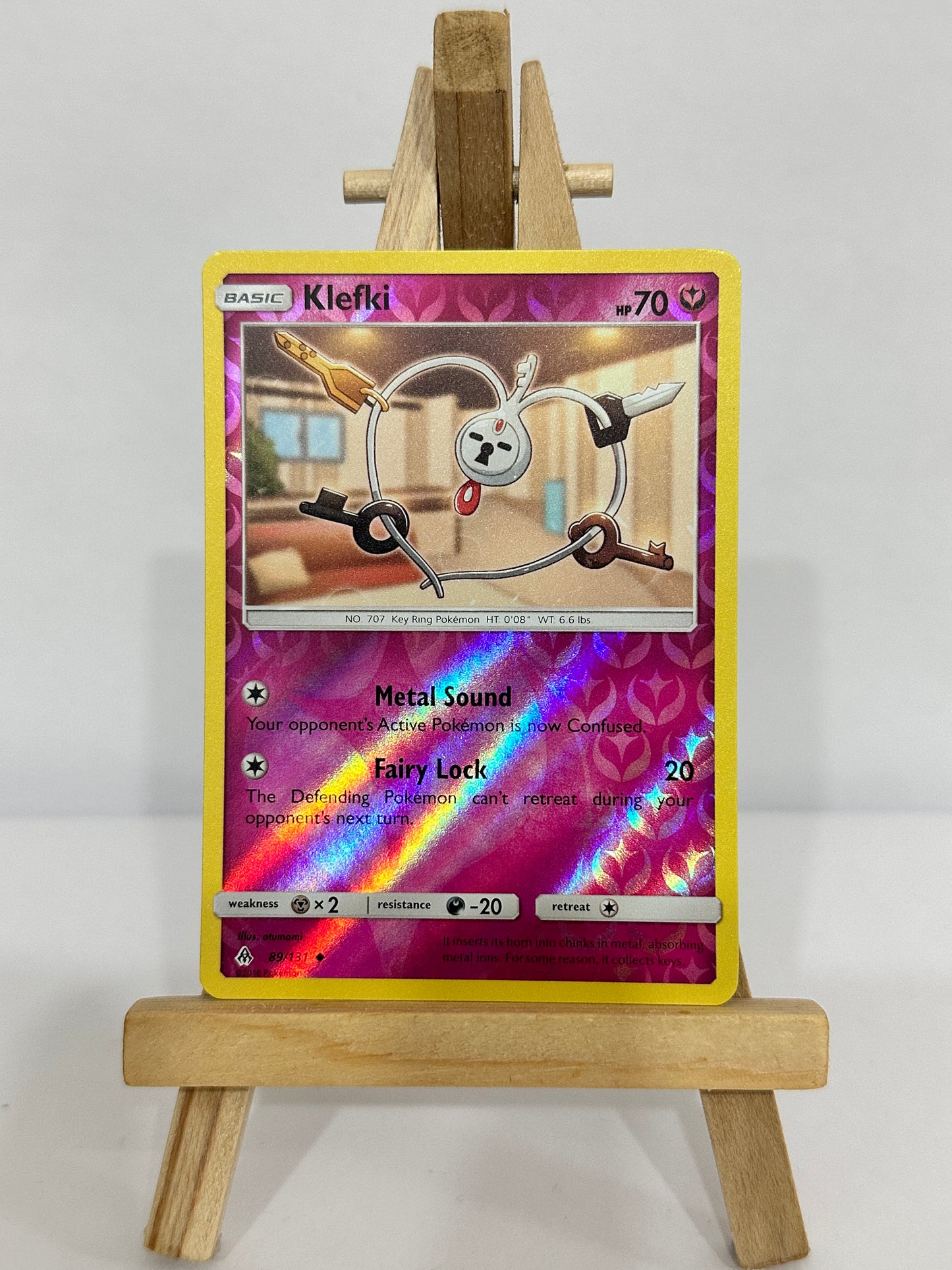 Klefki (SM Forbidden Light) Reverse Holo