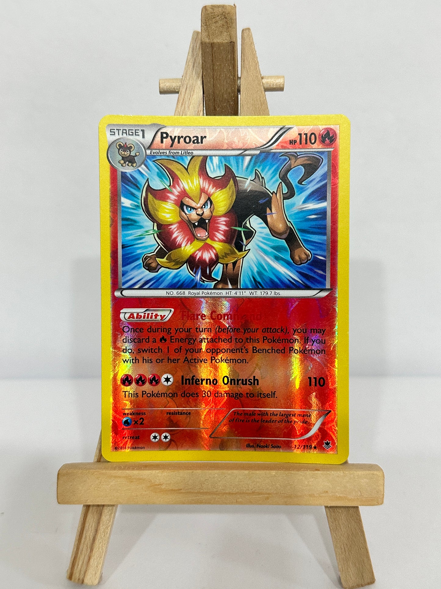 Pyroar (XY Phantom Forces) Reverse Holo