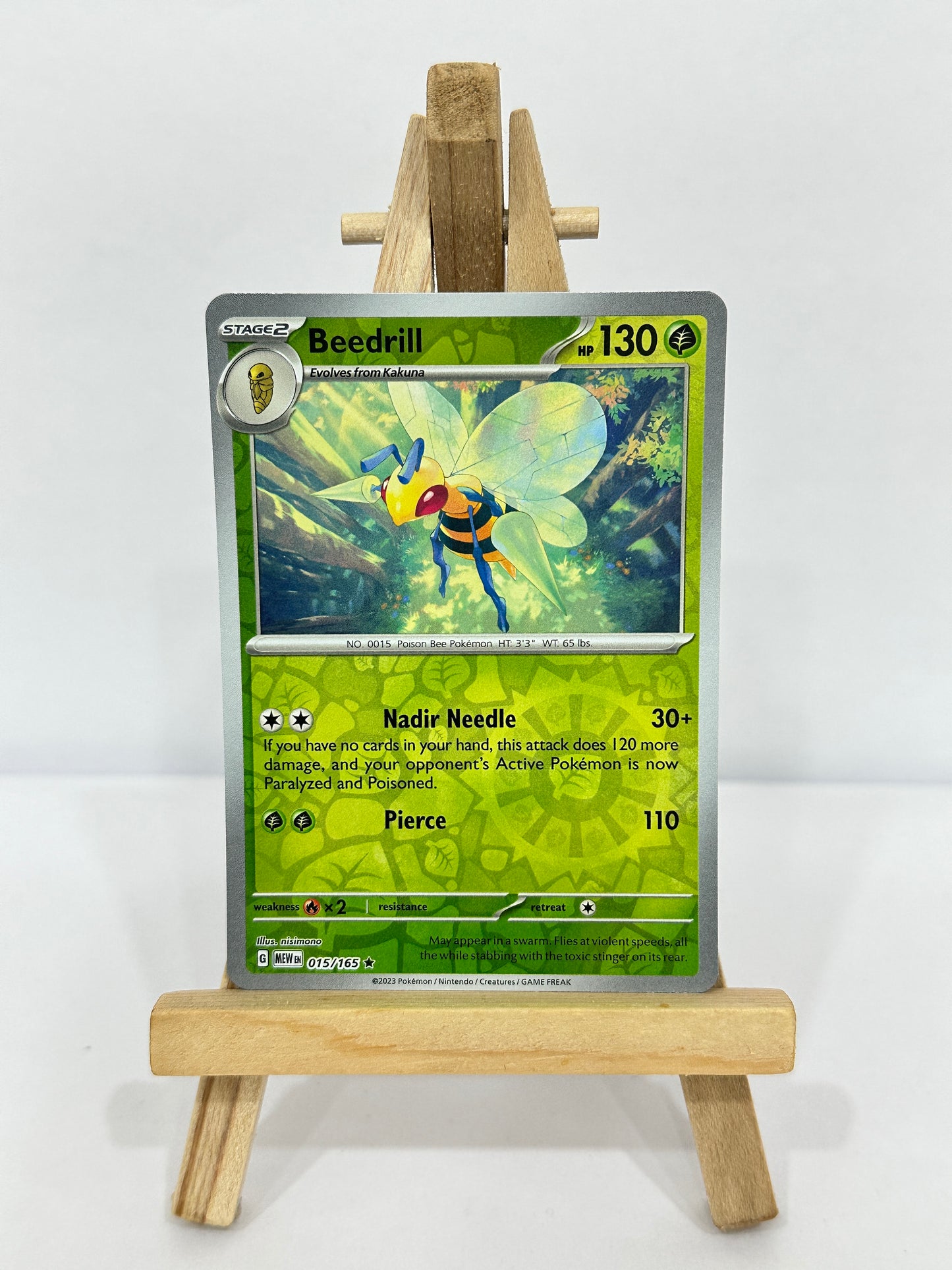 Beedrill (SV 151) Reverse Holo