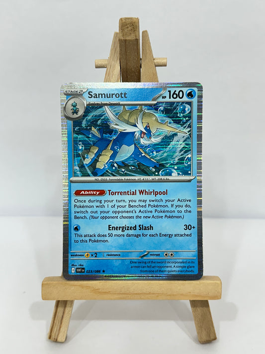 Samurott (SV Black Bolt & White Flare) Holo