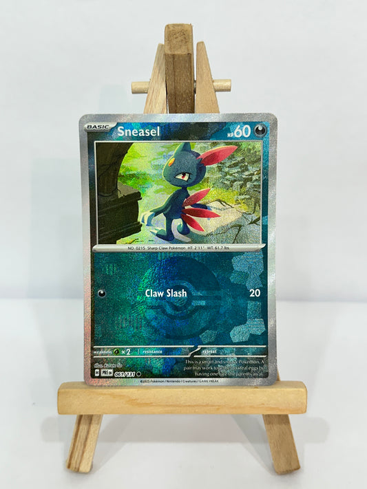 Sneasel (SV Prismatic Evolution) Pokeball Reverse Holo