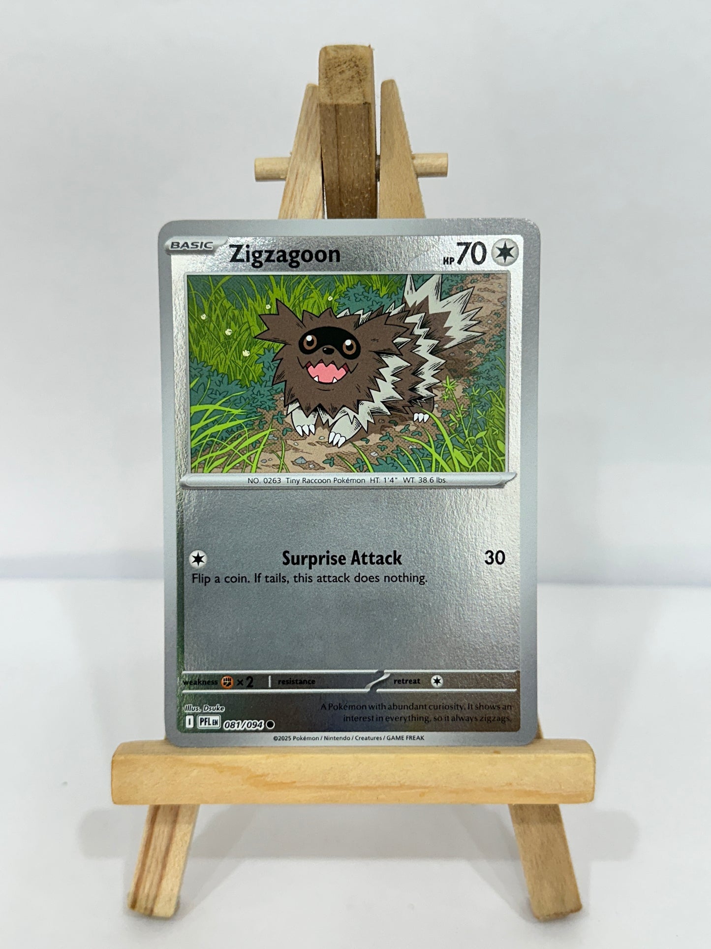 Zigzagoon (ME Phantasmal Flames) Reverse Holo