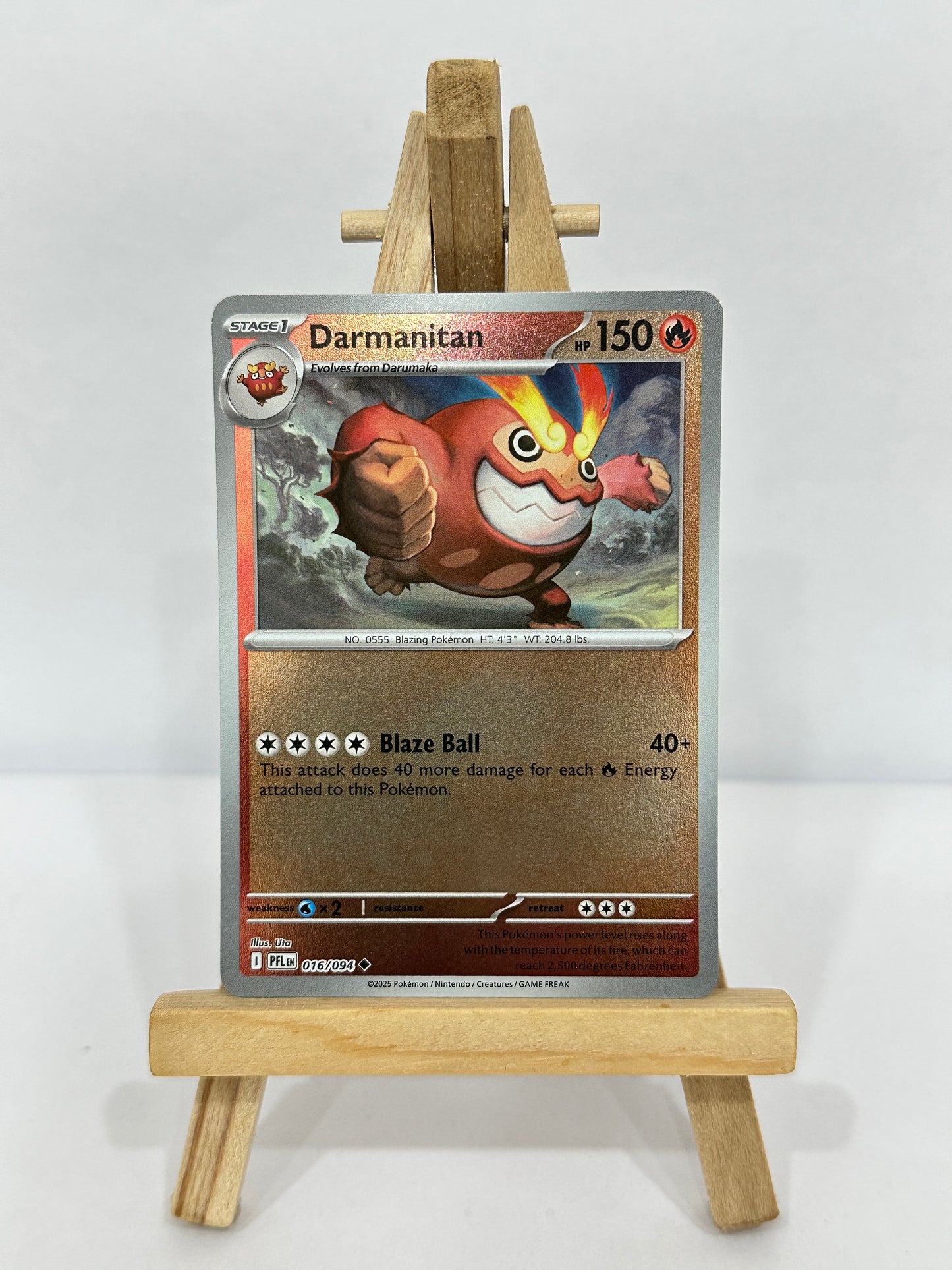 Darmanitan (ME Phantasmal Flames) Reverse Holo