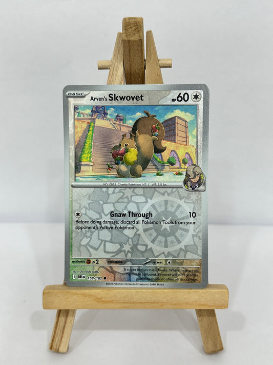 Arven’s Skwovet (SV Destined Rivals) Reverse Holo