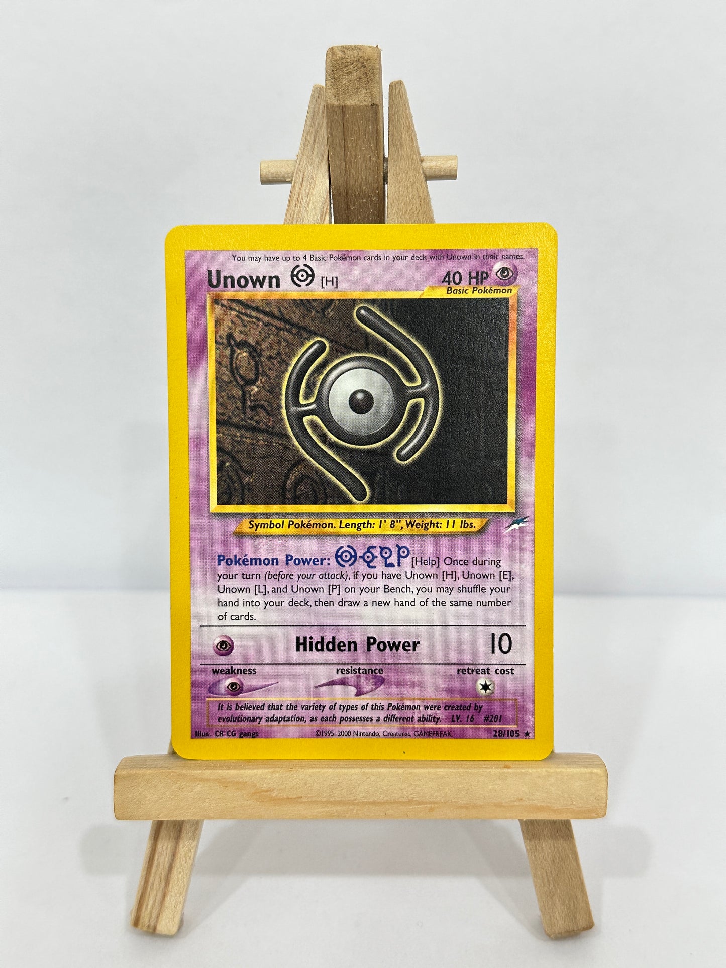 Unown [H] (Neo Destiny)