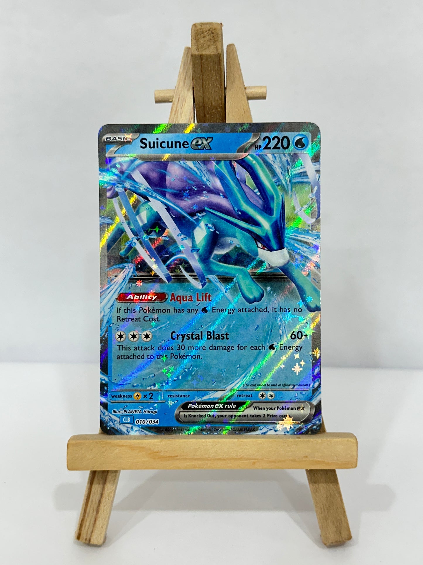 Suicune ex (Classic Collection Promo) CLB 010/034