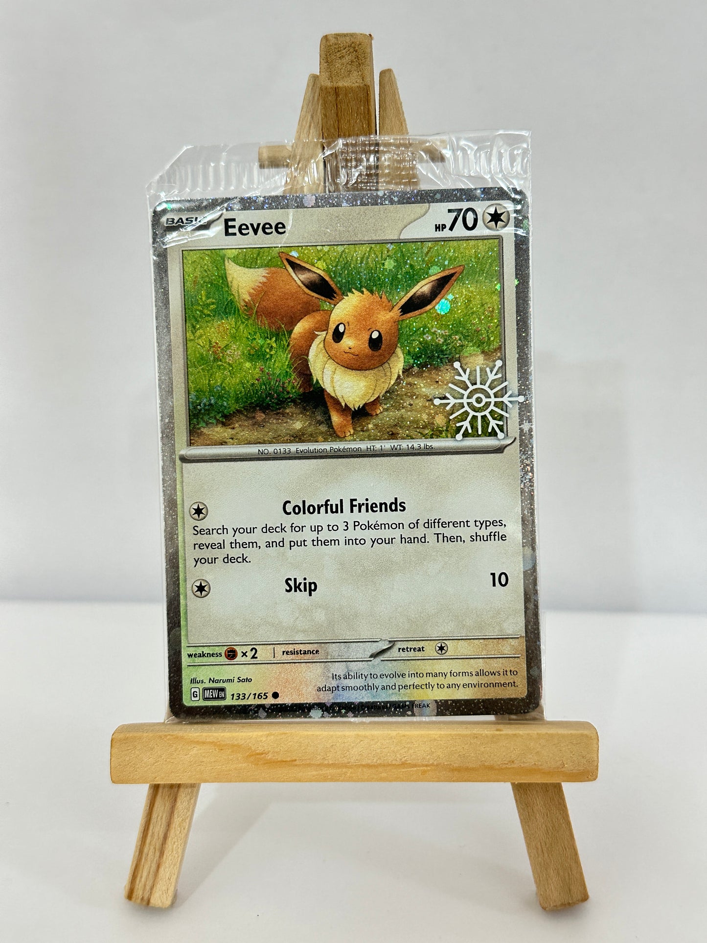 Eevee (Holiday Calendar 2025) Snowflake Stamped