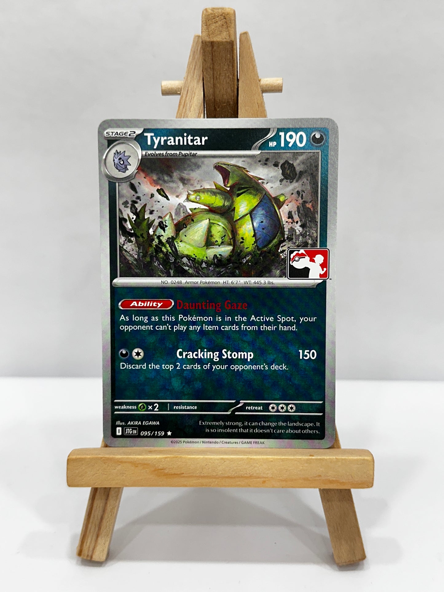 Tyranitar (Play! Pokémon Stamped)
