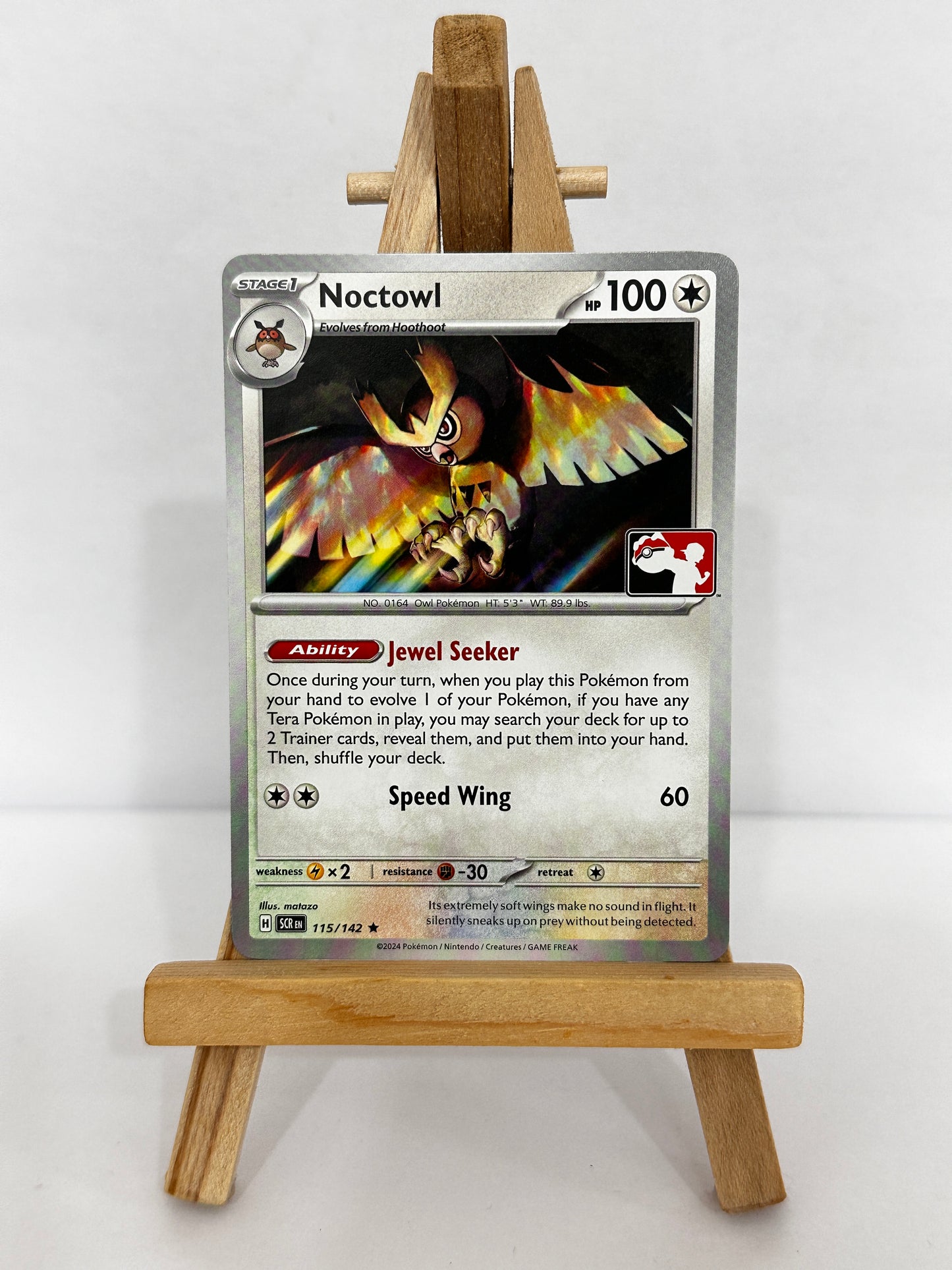 Noctowl (Play! Pokémon Stamped)
