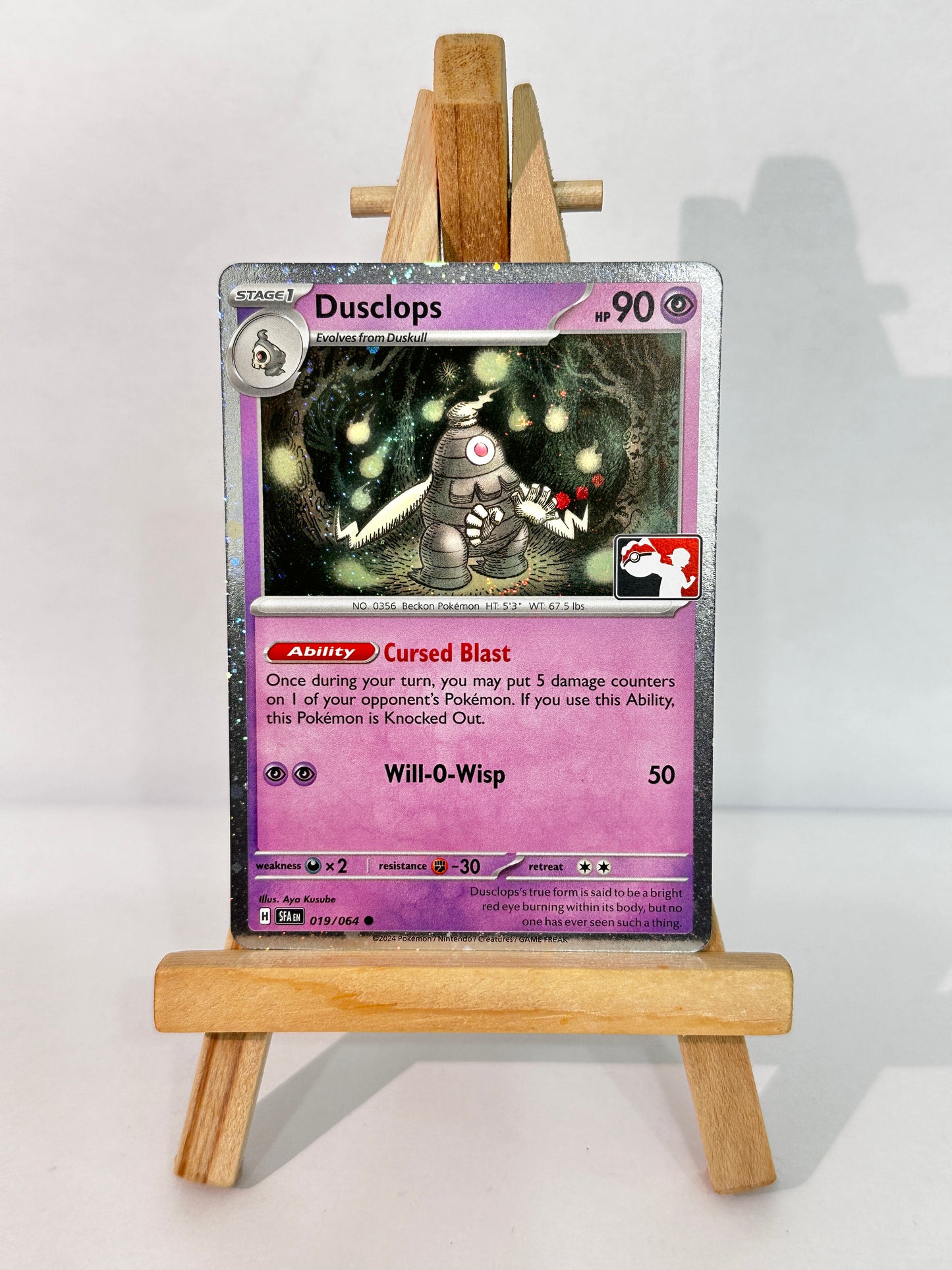 Dusclops (Play! Pokémon Stamped) Cosmo Holo