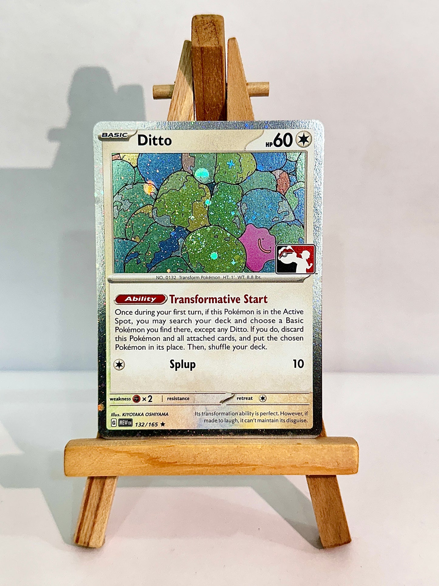 Ditto (Play! Pokémon Stamped) Cosmo Holo