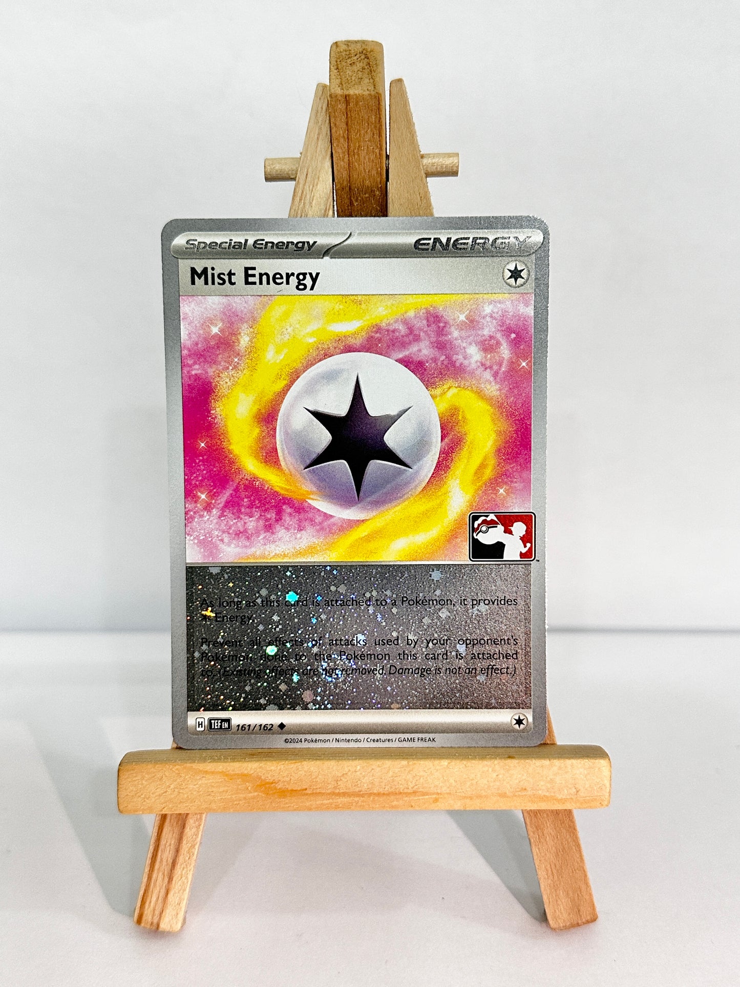 Mist Energy (Play! Pokémon Stamped) Reverse Holo Swirl 🌀