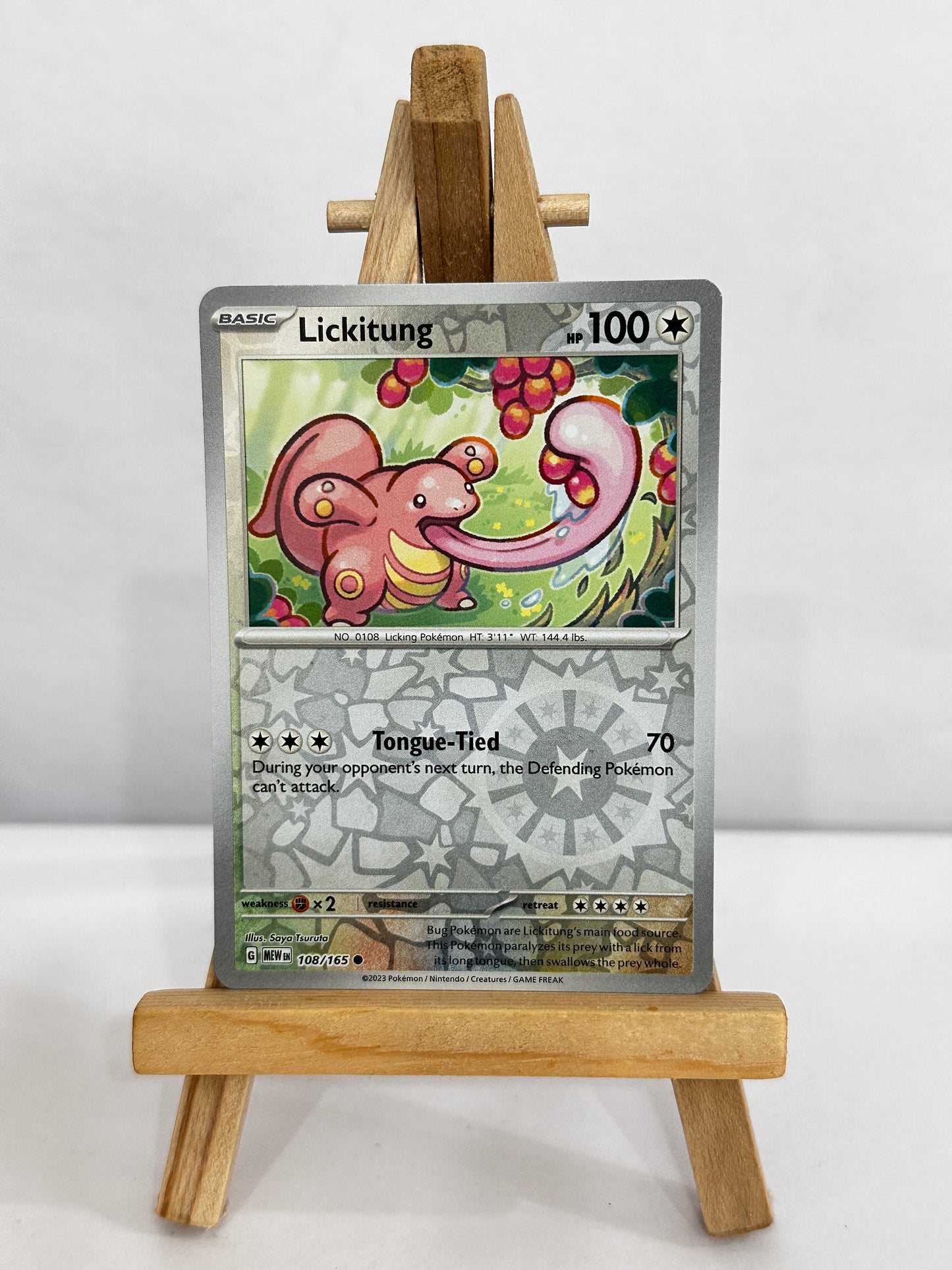 Lickitung (SV 151) Reverse Holo