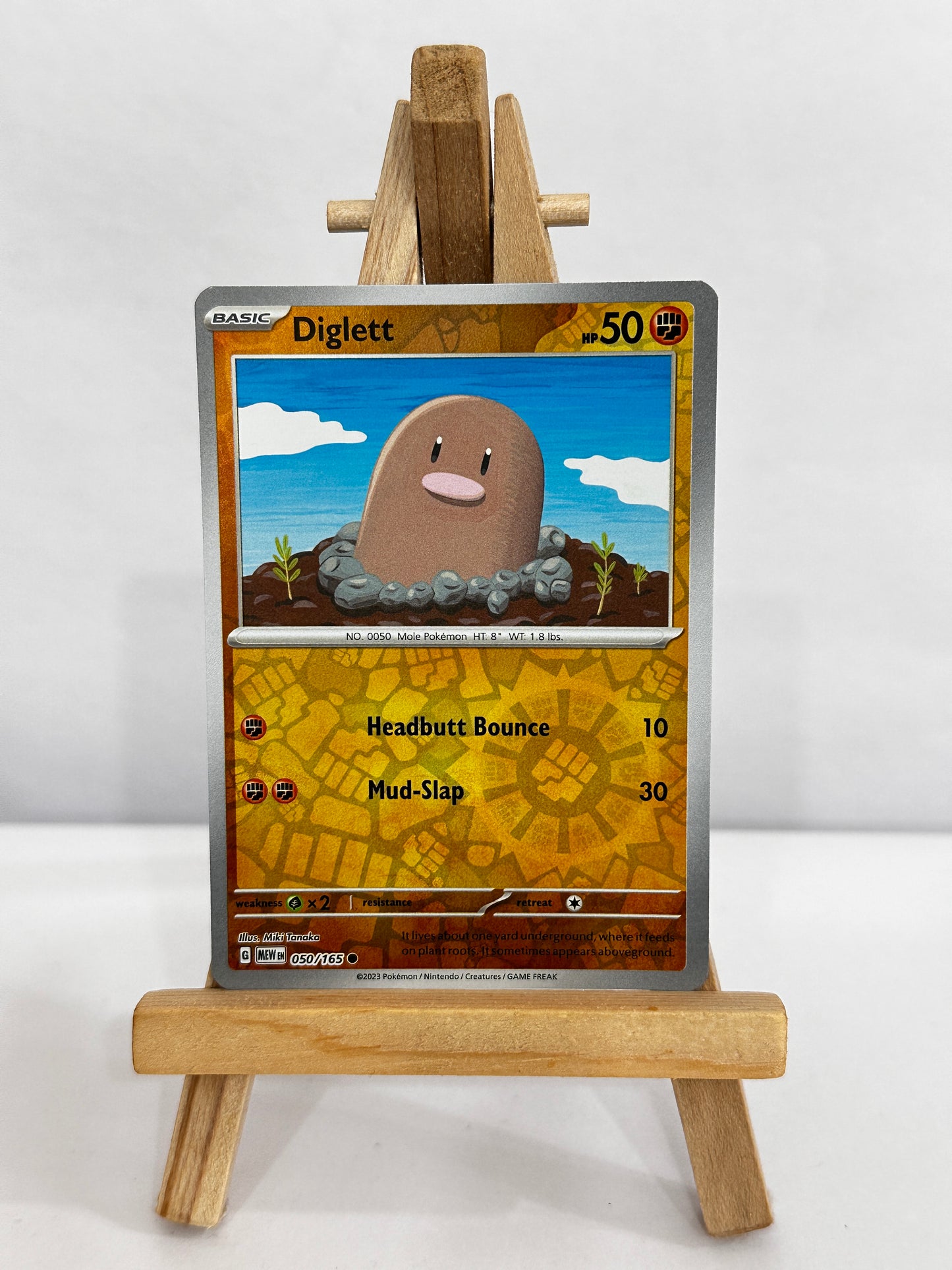 Diglett (SV 151) Reverse Holo