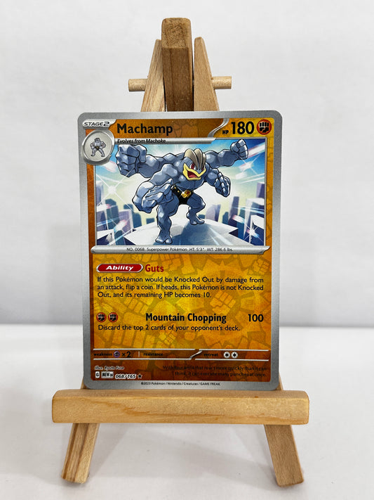 Machamp (SV 151) Reverse Holo Rare