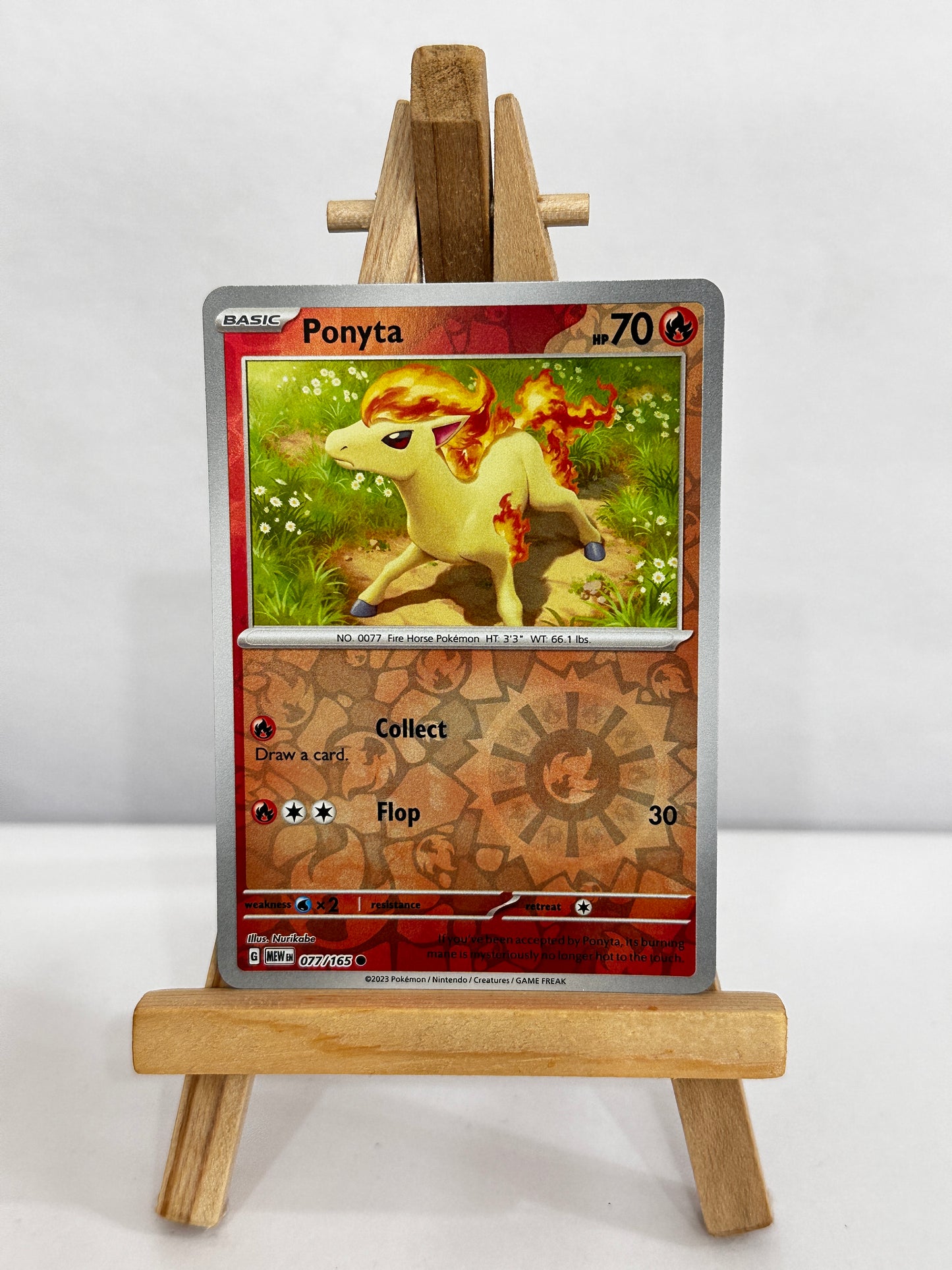 Ponyta (SV 151) Reverse Holo