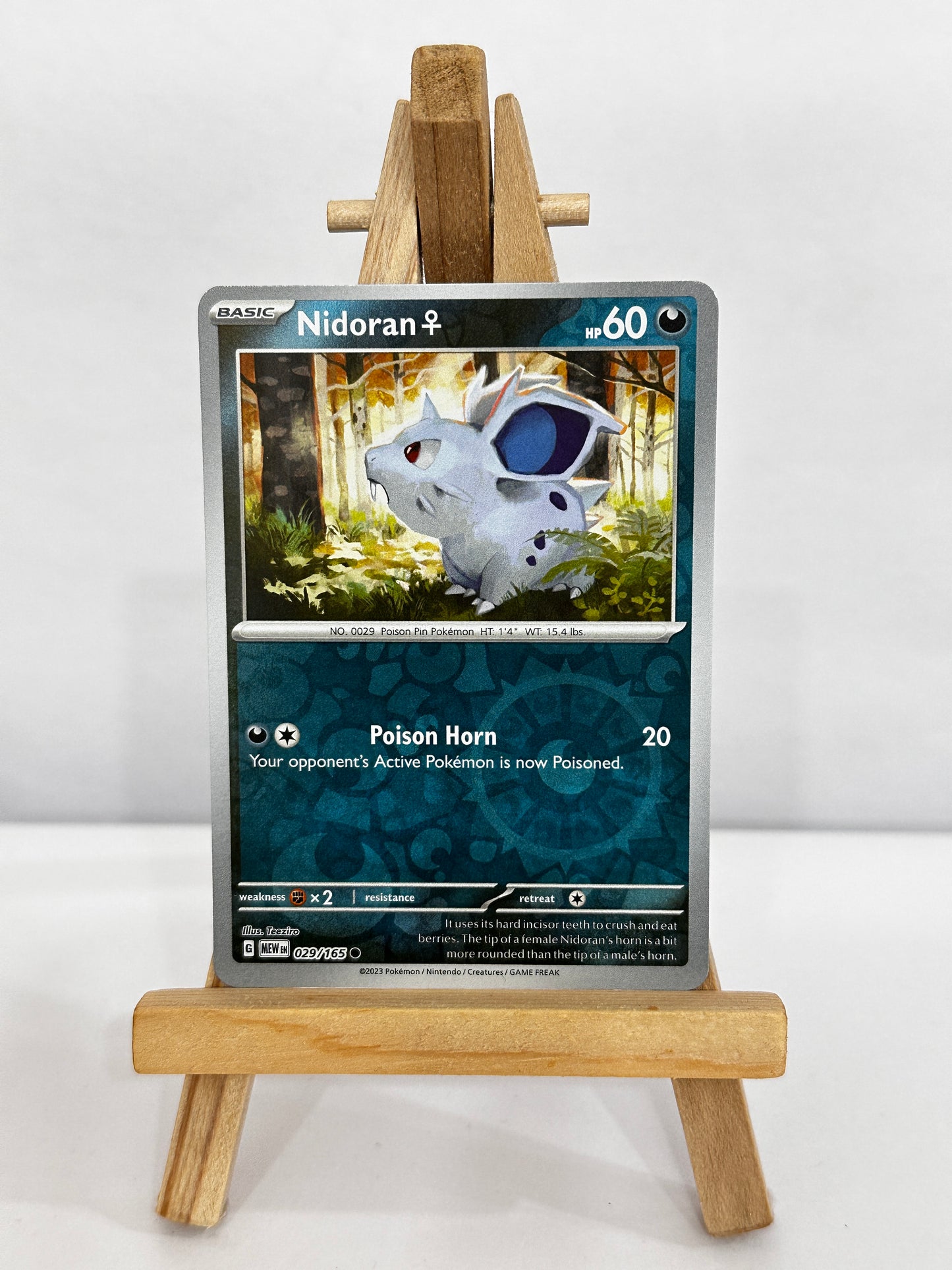 Nidoran (SV 151) Reverse Holo