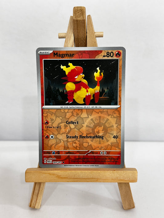 Magmar (SV Paldean Fates) Reverse Holo