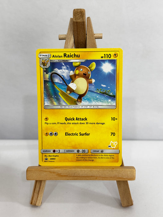Alolan Raichu (SM65) Battle Academy #25Pikachu Stamped Promo