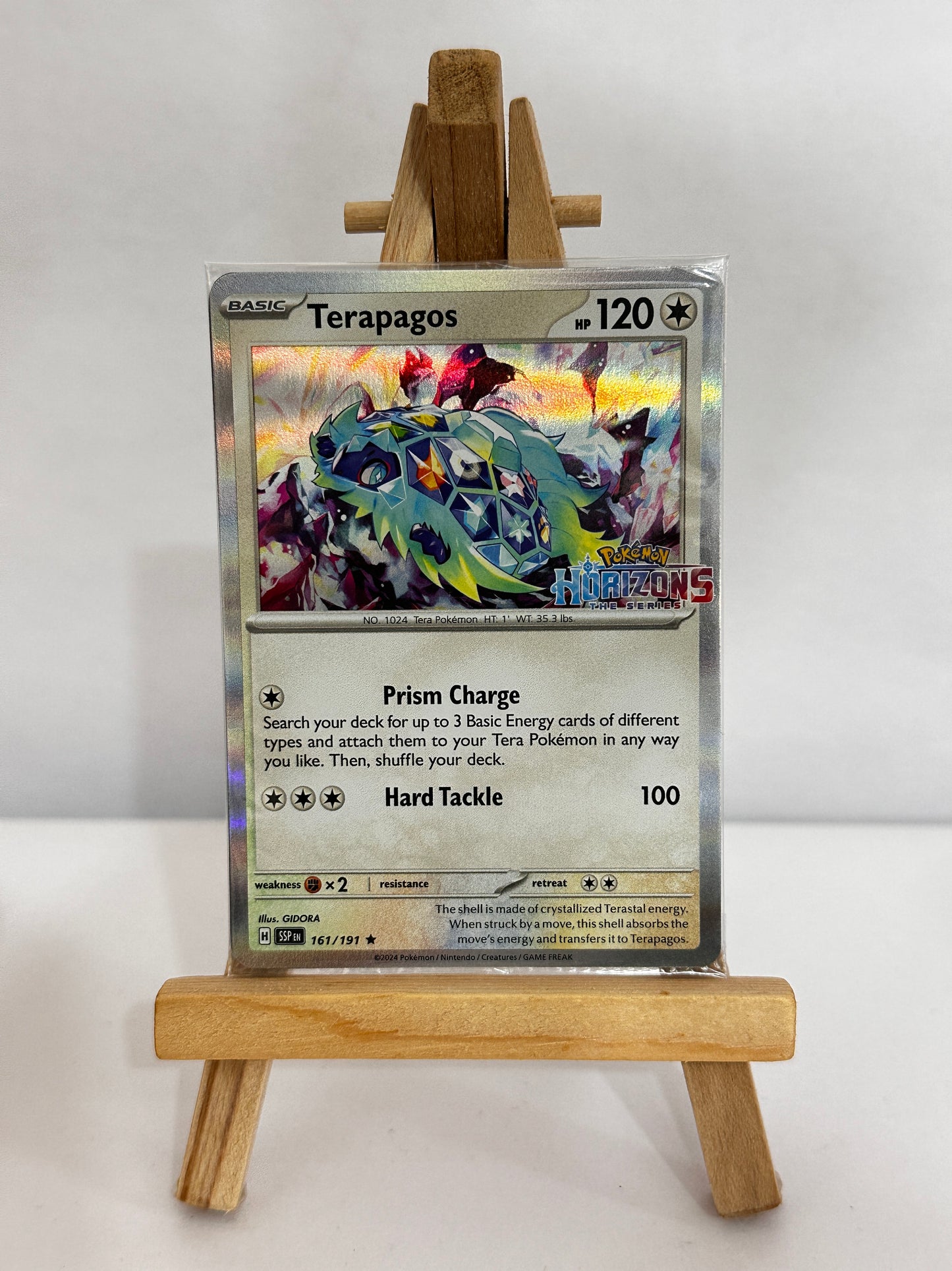 Terapagos/Sprigatito (Gamestop) Horizons Stamped Promo