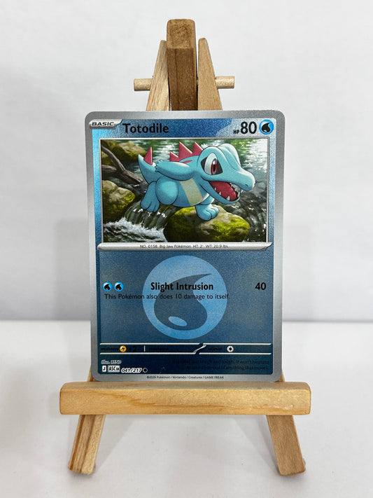 Totodile (ME Ascended Heroes) Energy Symbol Pattern Reverse Holo