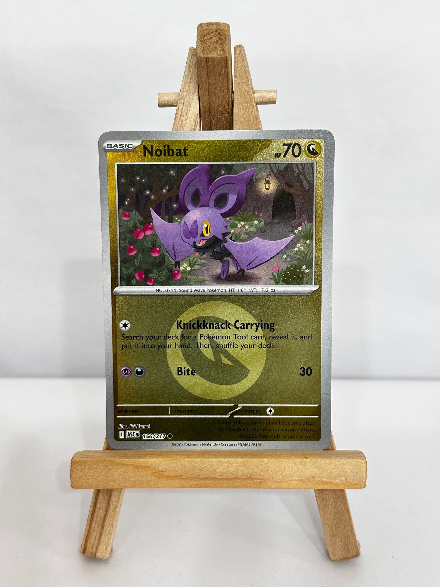 Noibat (ME Ascended Heroes) Energy Symbol Pattern Reverse Holo