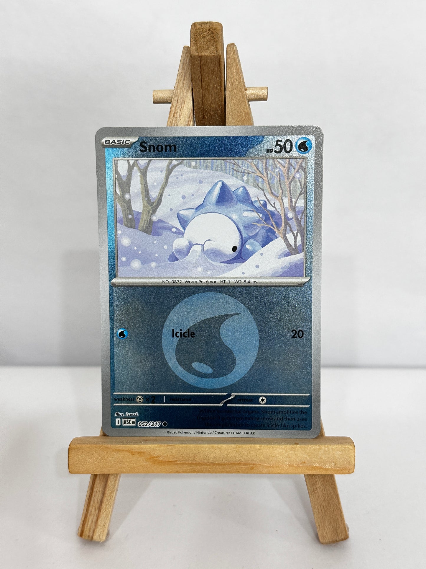 Snom (ME Ascended Heroes) Energy Ball Pattern Reverse Holo