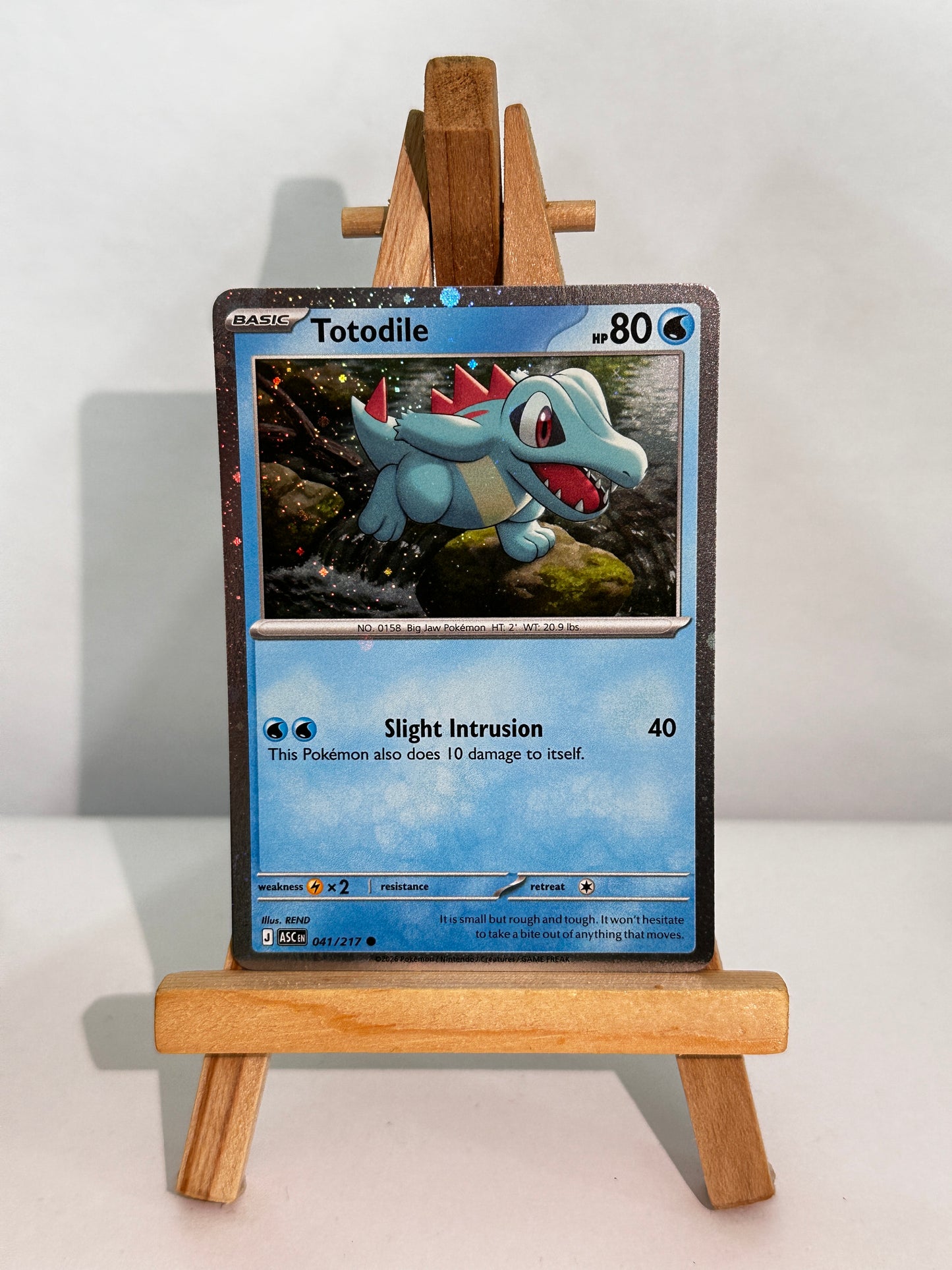 Totodile (ME Ascended Heroes) Cosmo Holo Promo