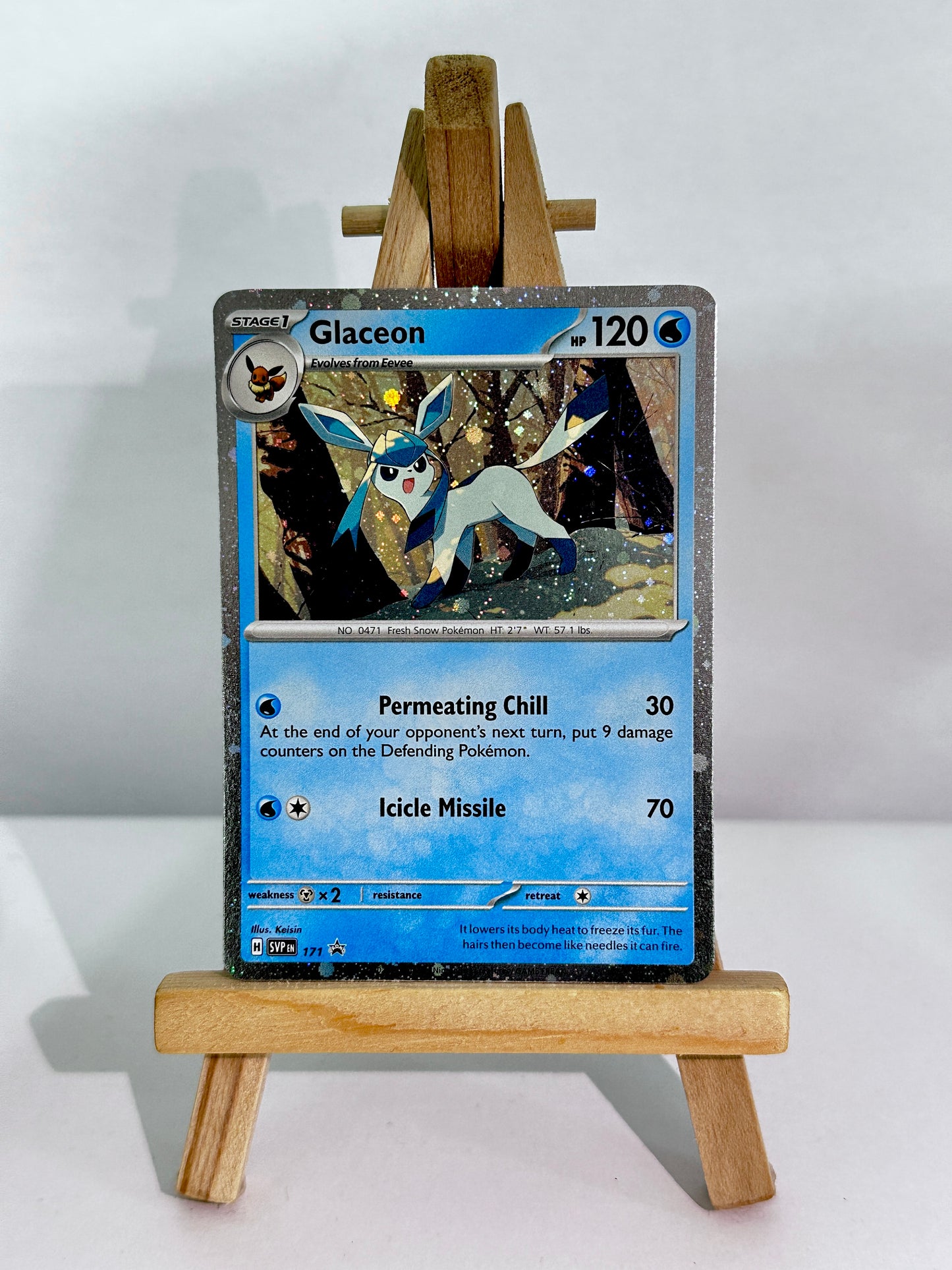 Glaceon (SVP171) Cosmo Holo Promo