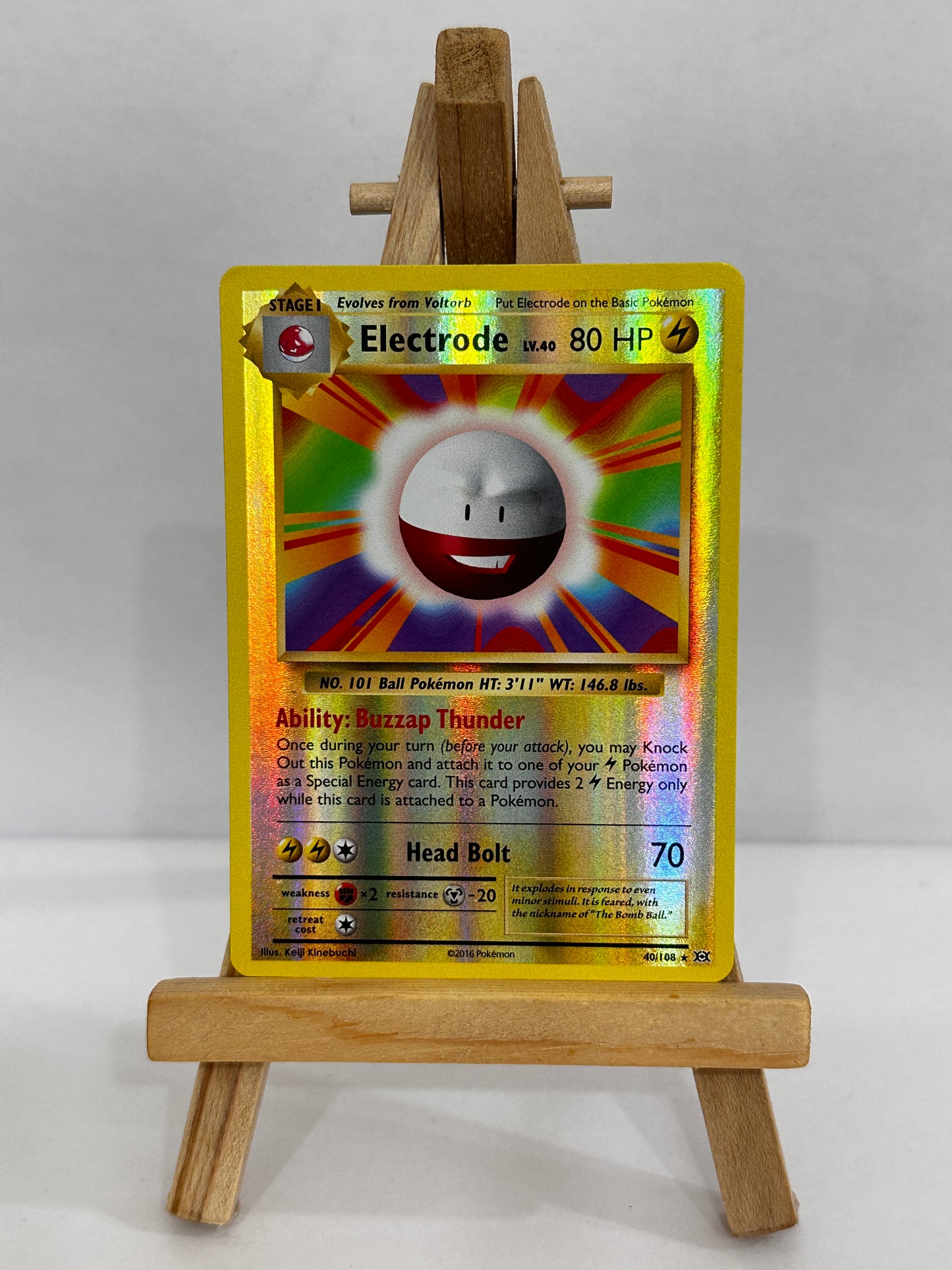 Electrode (XY Evolutions) Reverse Holo