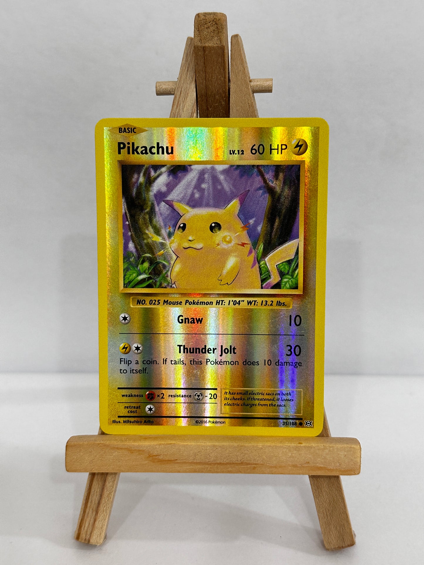 Pikachu (XY Evolutions) Reverse Holo
