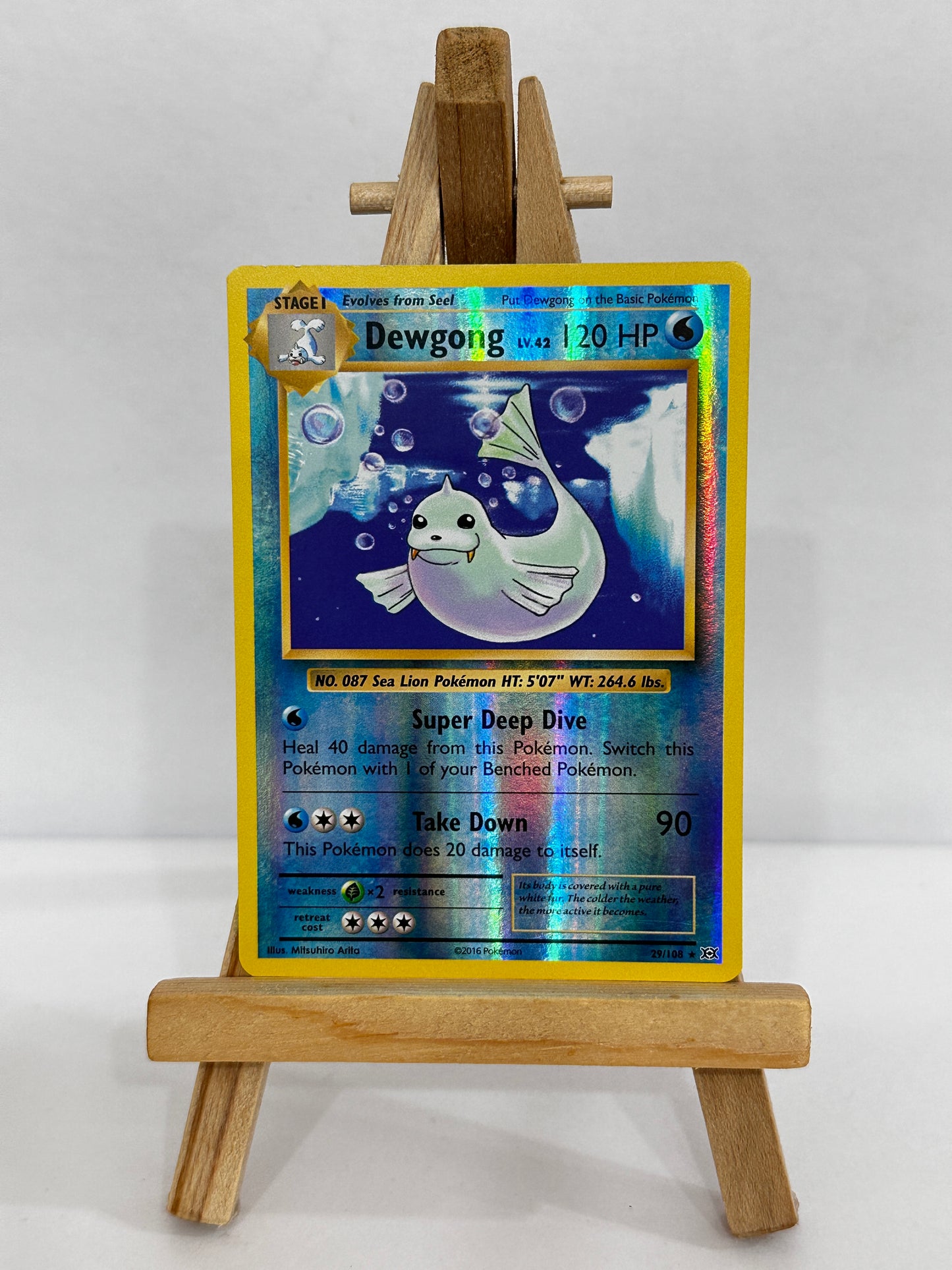 Dewgong (XY Evolutions) Reverse Holo