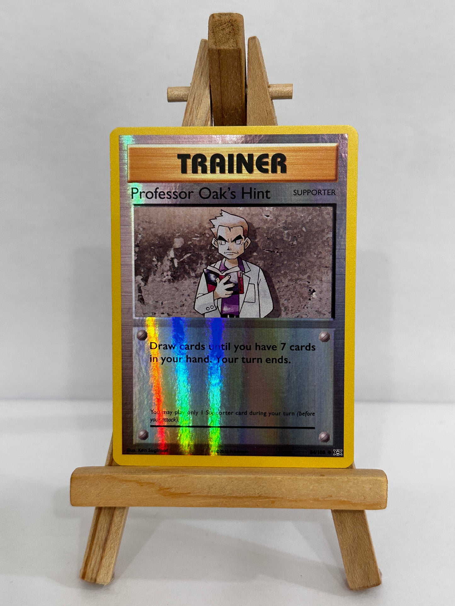 Professor Oak’s Hint (XY Evolutions) Reverse Holo