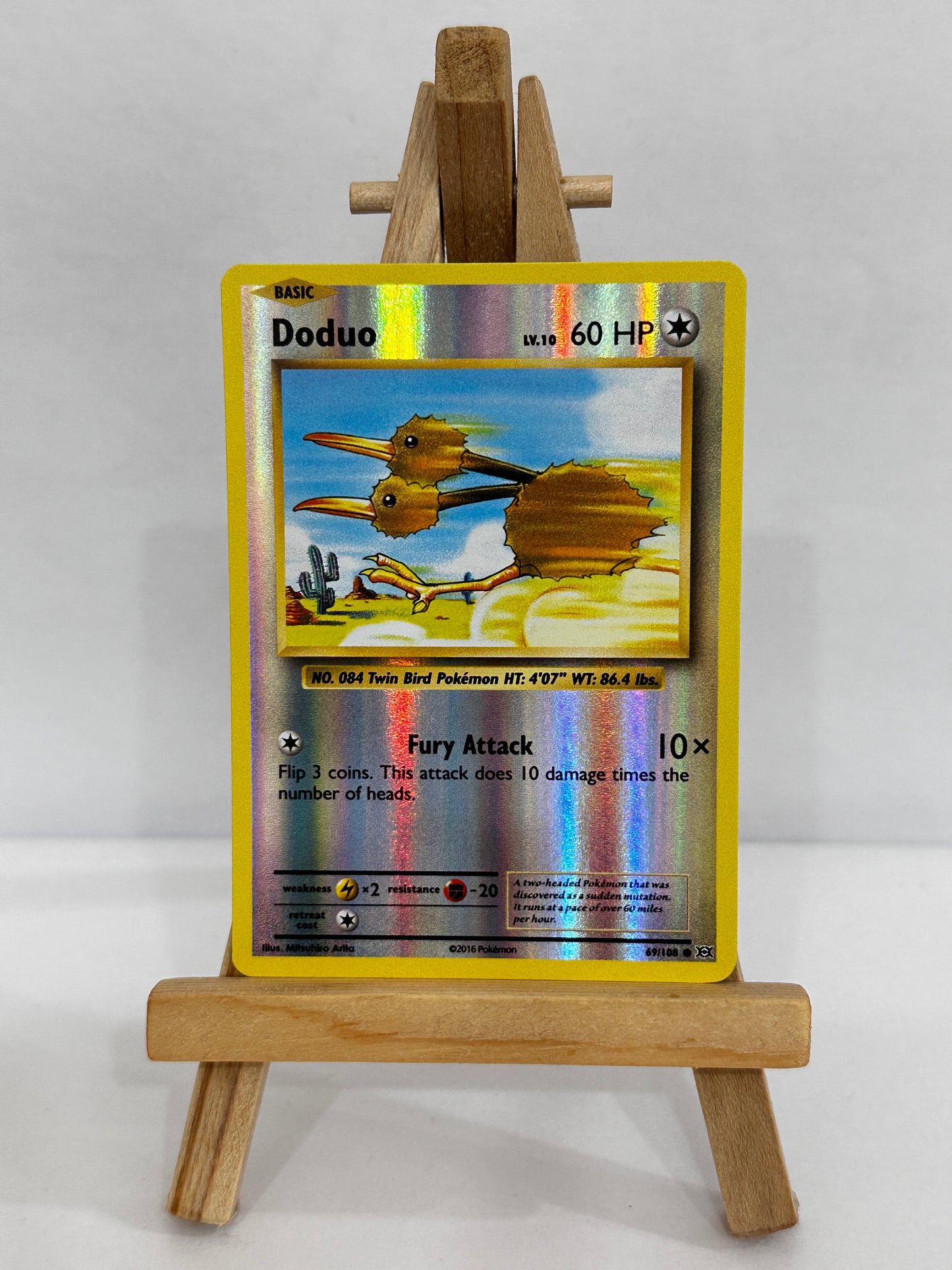 Doduo (XY Evolutions) Reverse Holo