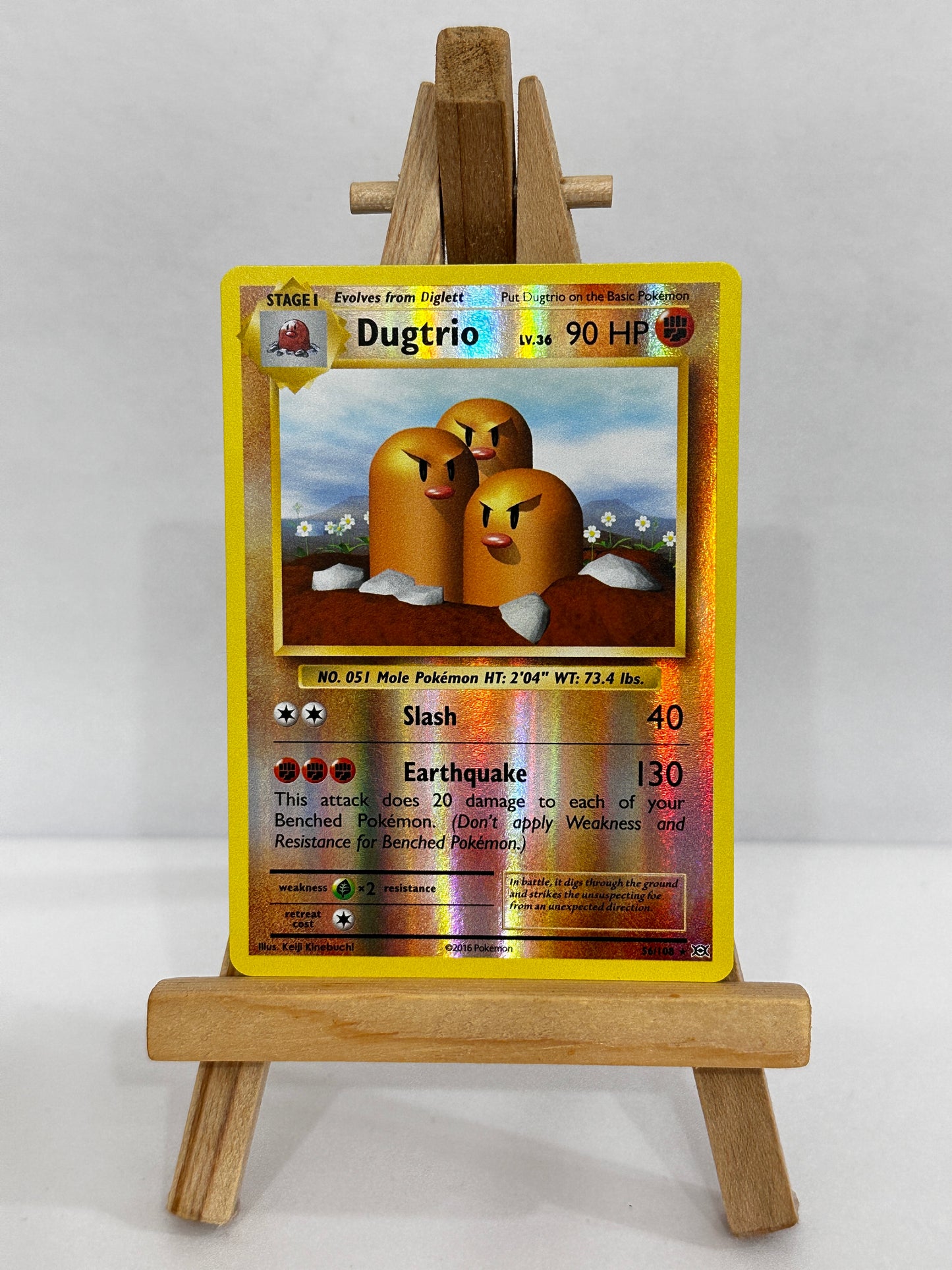 Dugtrio (XY Evolutions) Reverse Holo