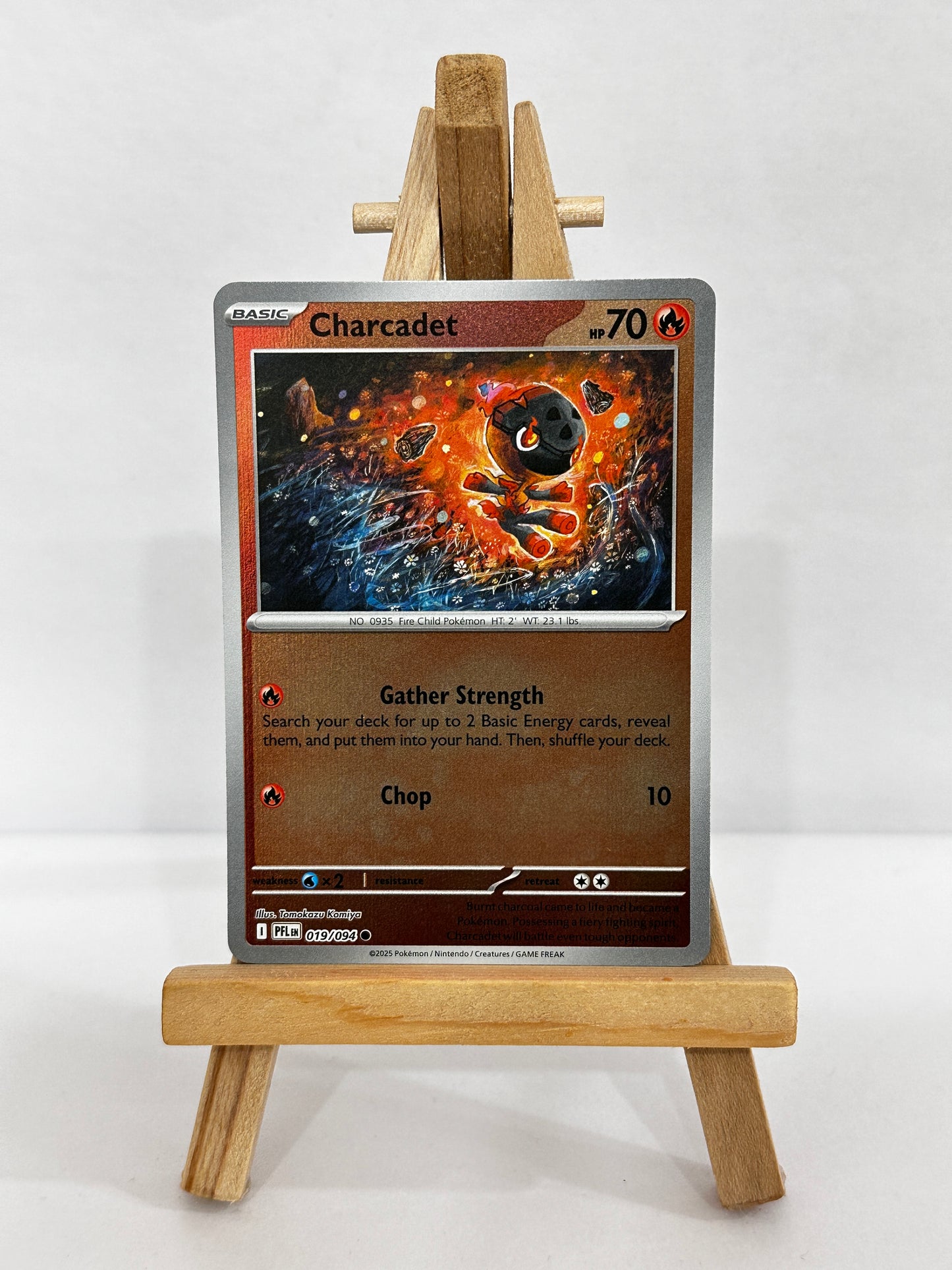 Charcadet (ME Phantasmal Flames)  Reverse Holo