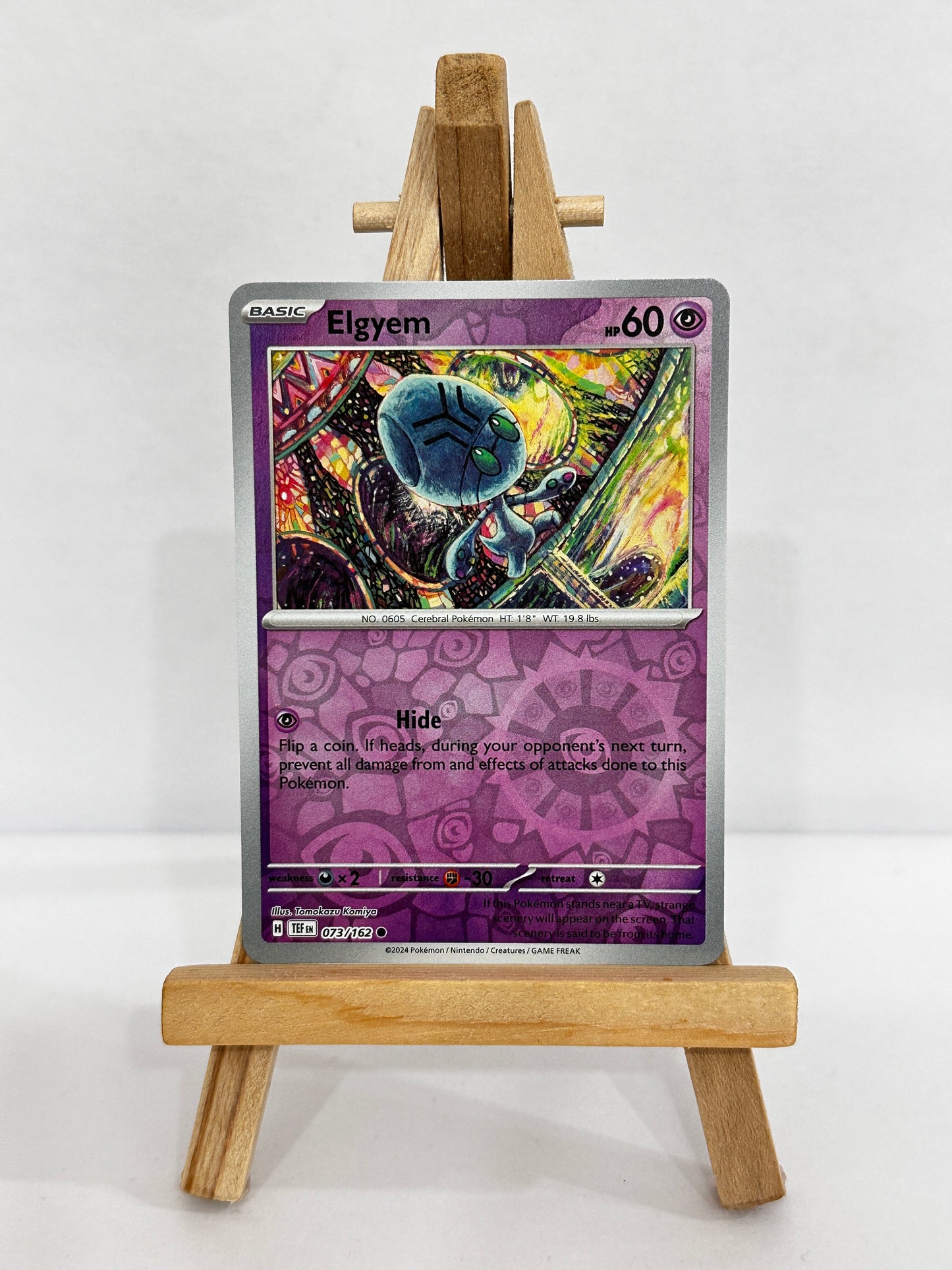 Elgyem (SV Temporal Forces) Reverse Holo