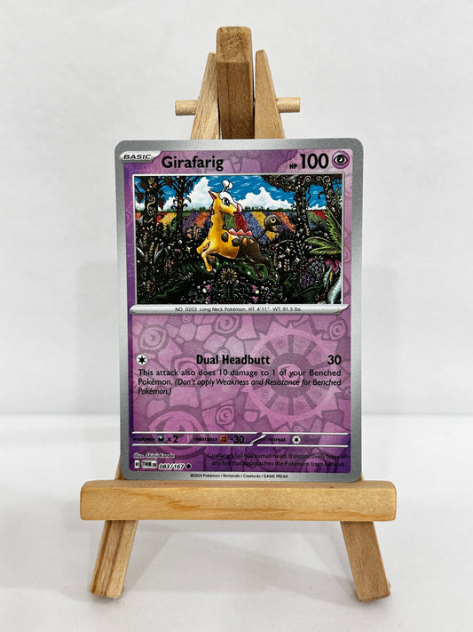 Girafarig (SV Twilight Masquerade) Reverse Holo