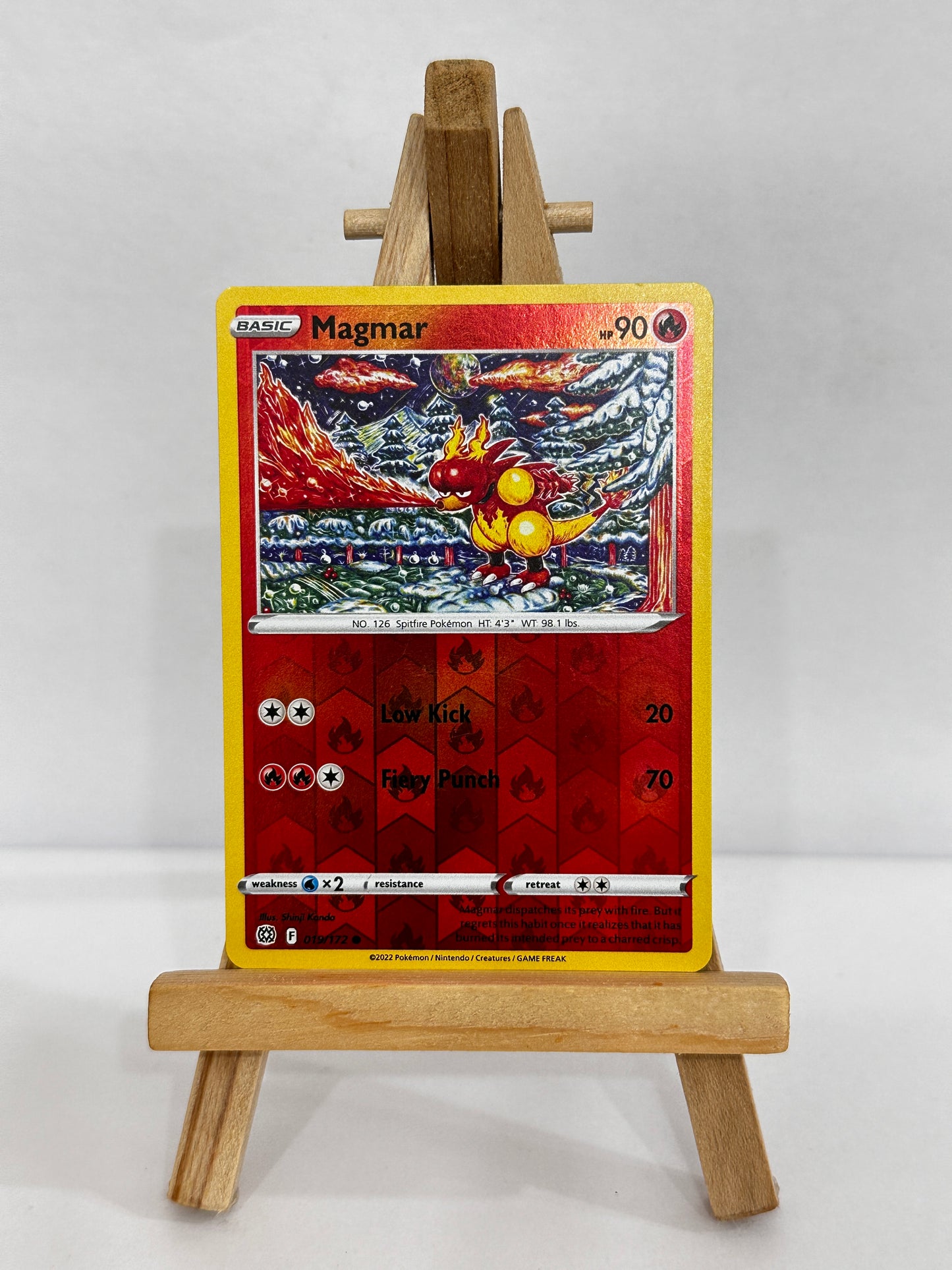 Magmar (SWSH Brilliant Stars) Reverse Holo