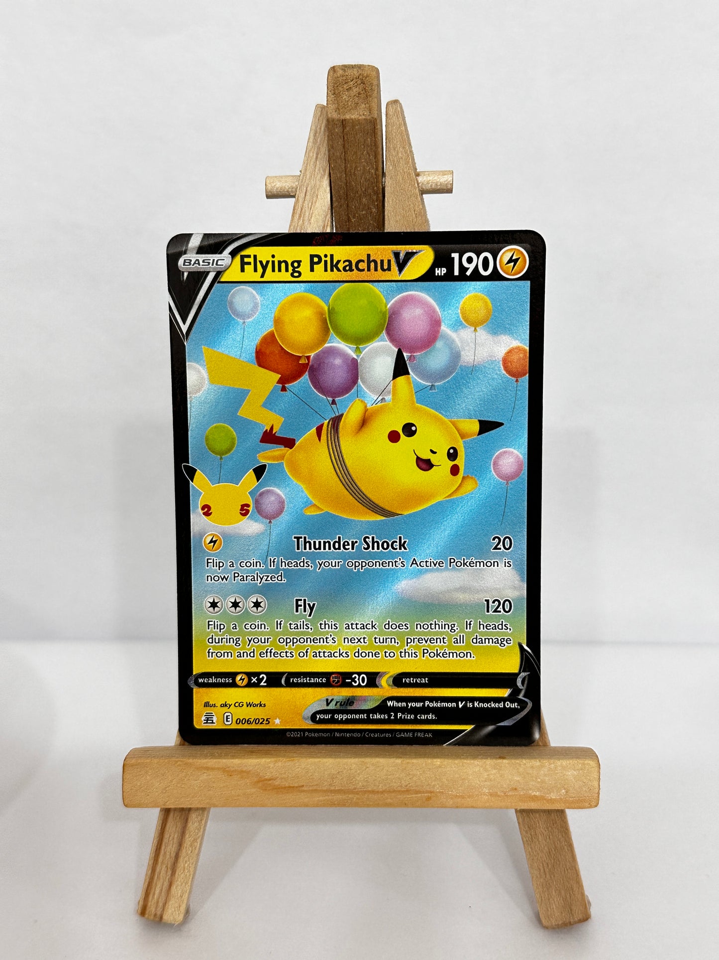 Flying Pikachu V (SWSH Celebrations)