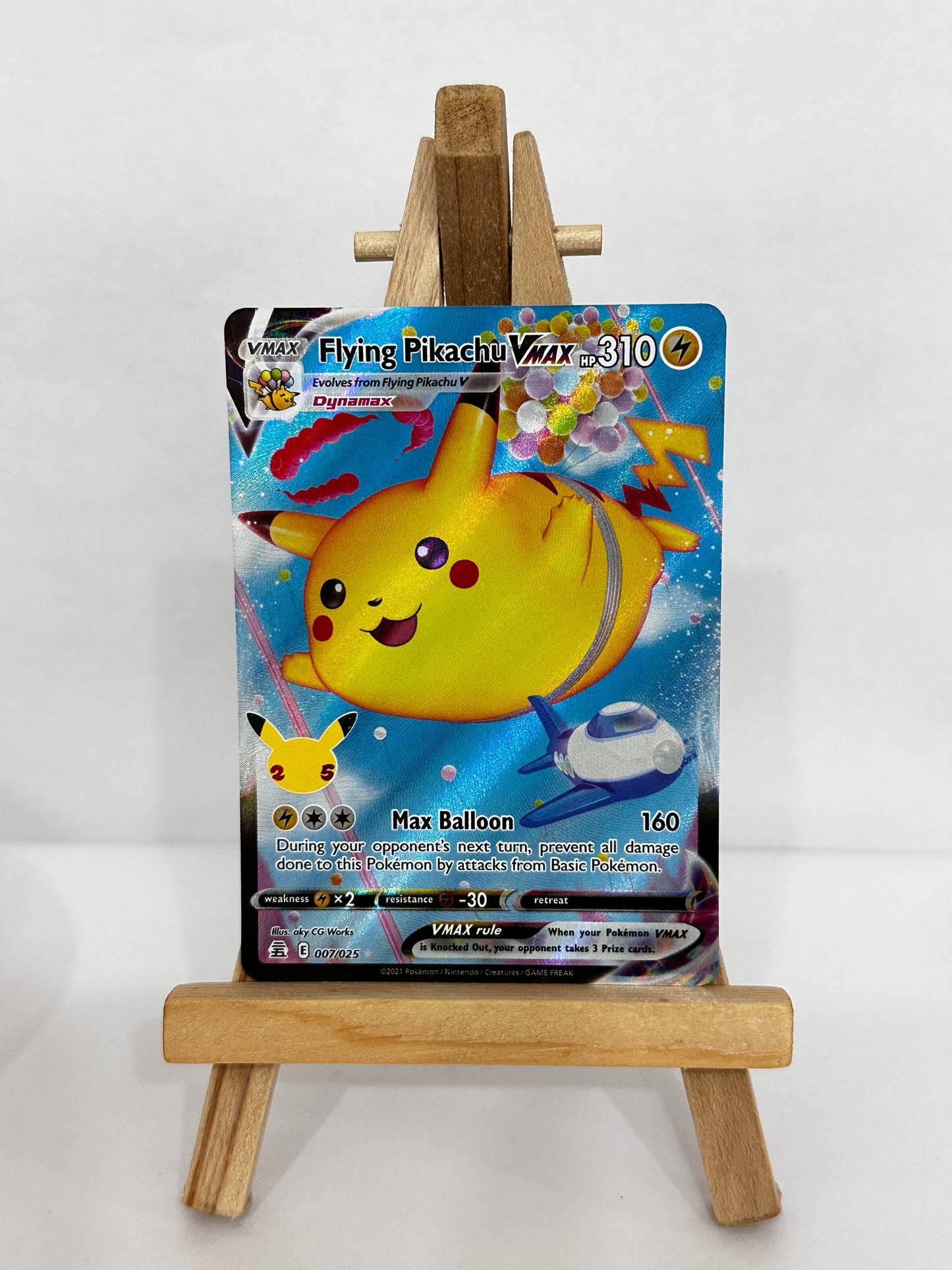 Flying Pikachu Vmax (SWSH Celebrations)