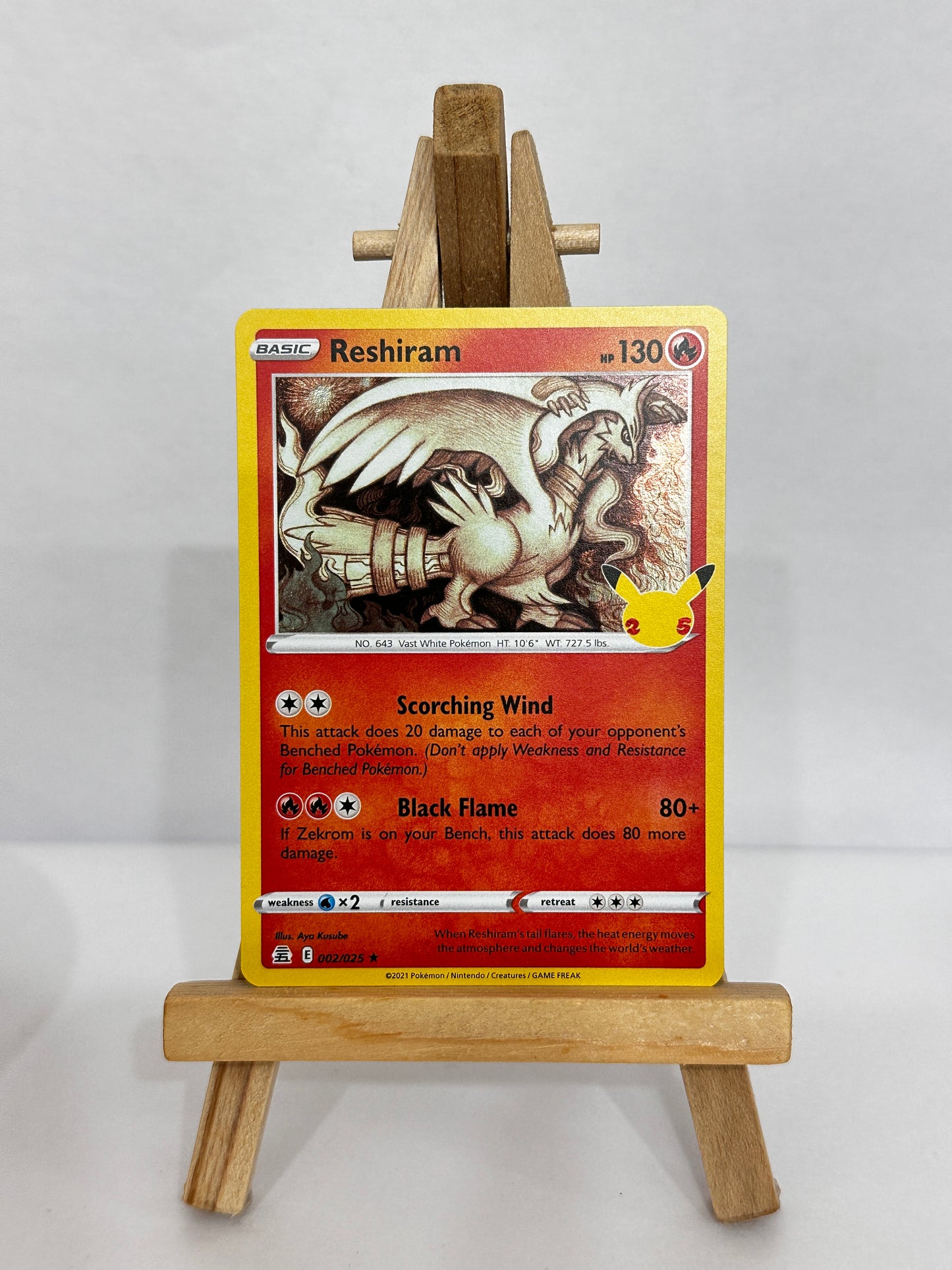 Reshiram (SWSH Celebrations)