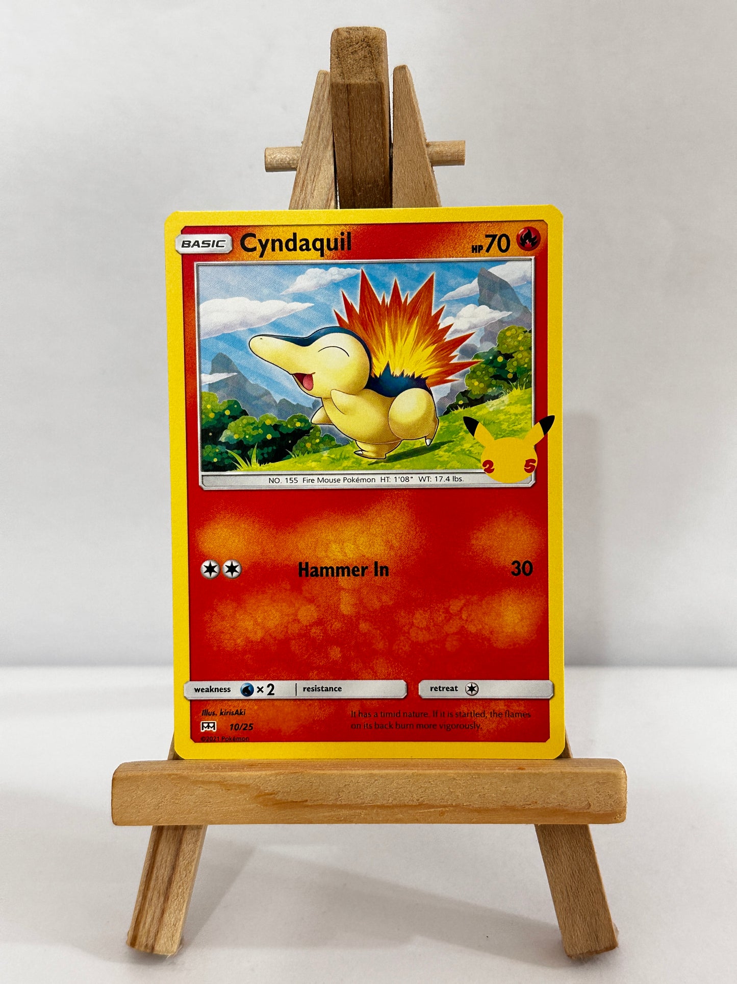 Cyndaquil (McDonalds 25th Anniversary Promo)