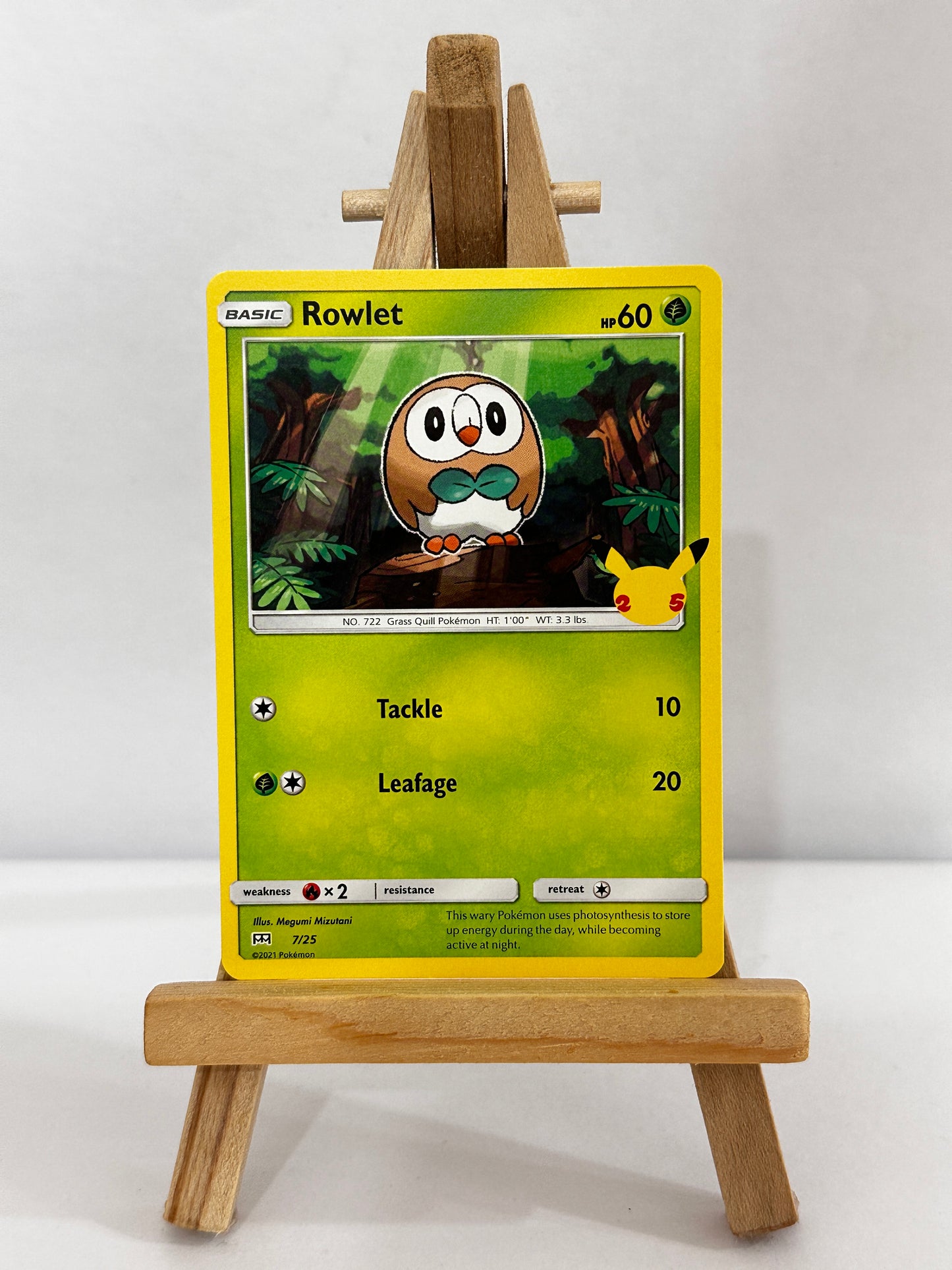 Rowlet (McDonalds 25th Anniversary Promo)