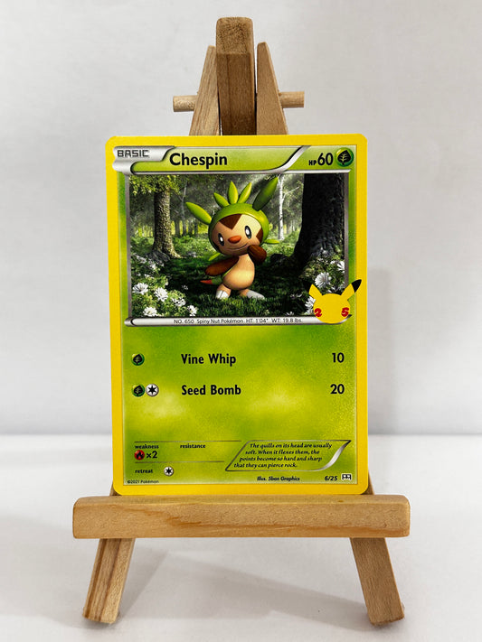 Chespin (McDonalds 25th Anniversary Promo)