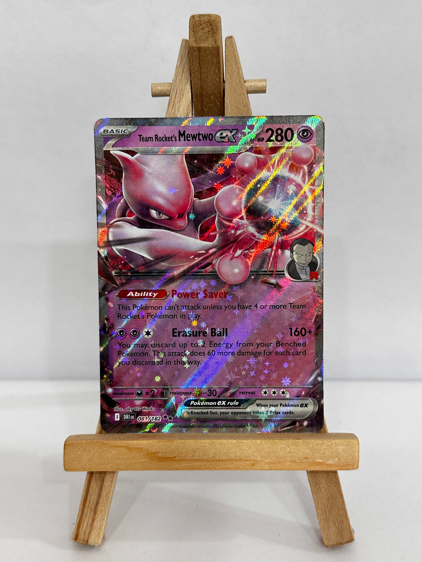 Team Rockest’s Mewtwo ex (SV Destined Rivals)