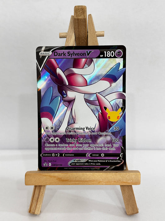 Dark Sylveon V (SWSH134) Celebrations Promo