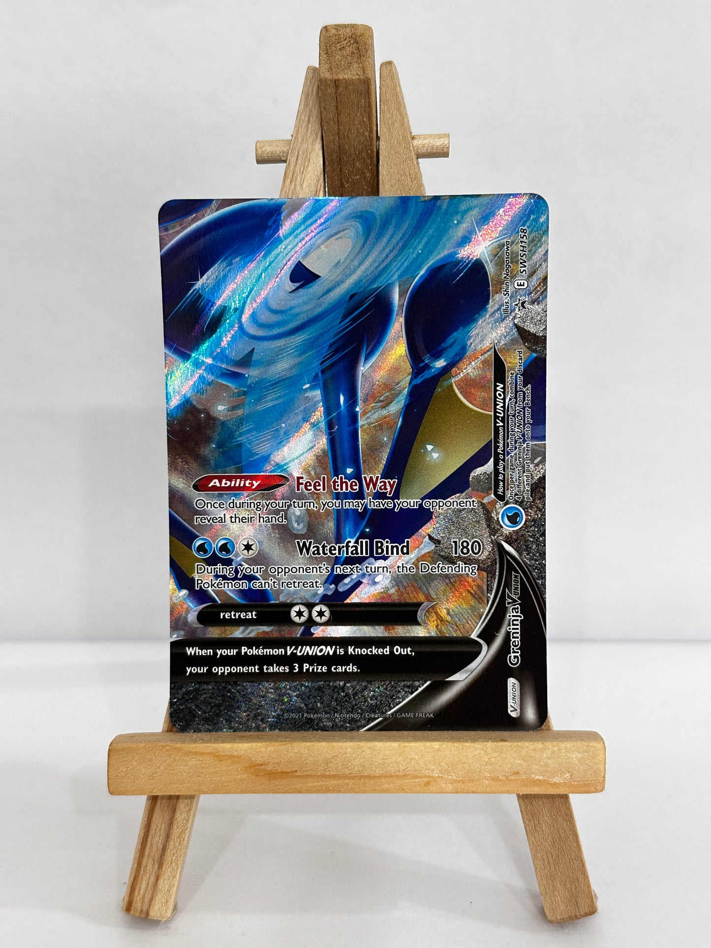 Greninja V-union  (SWSH155-58) Promo