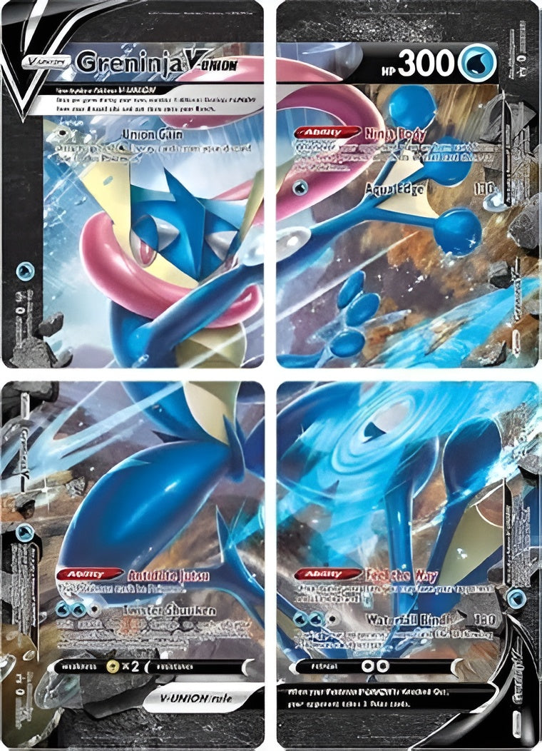 Greninja V-union  (SWSH155-58) Promo