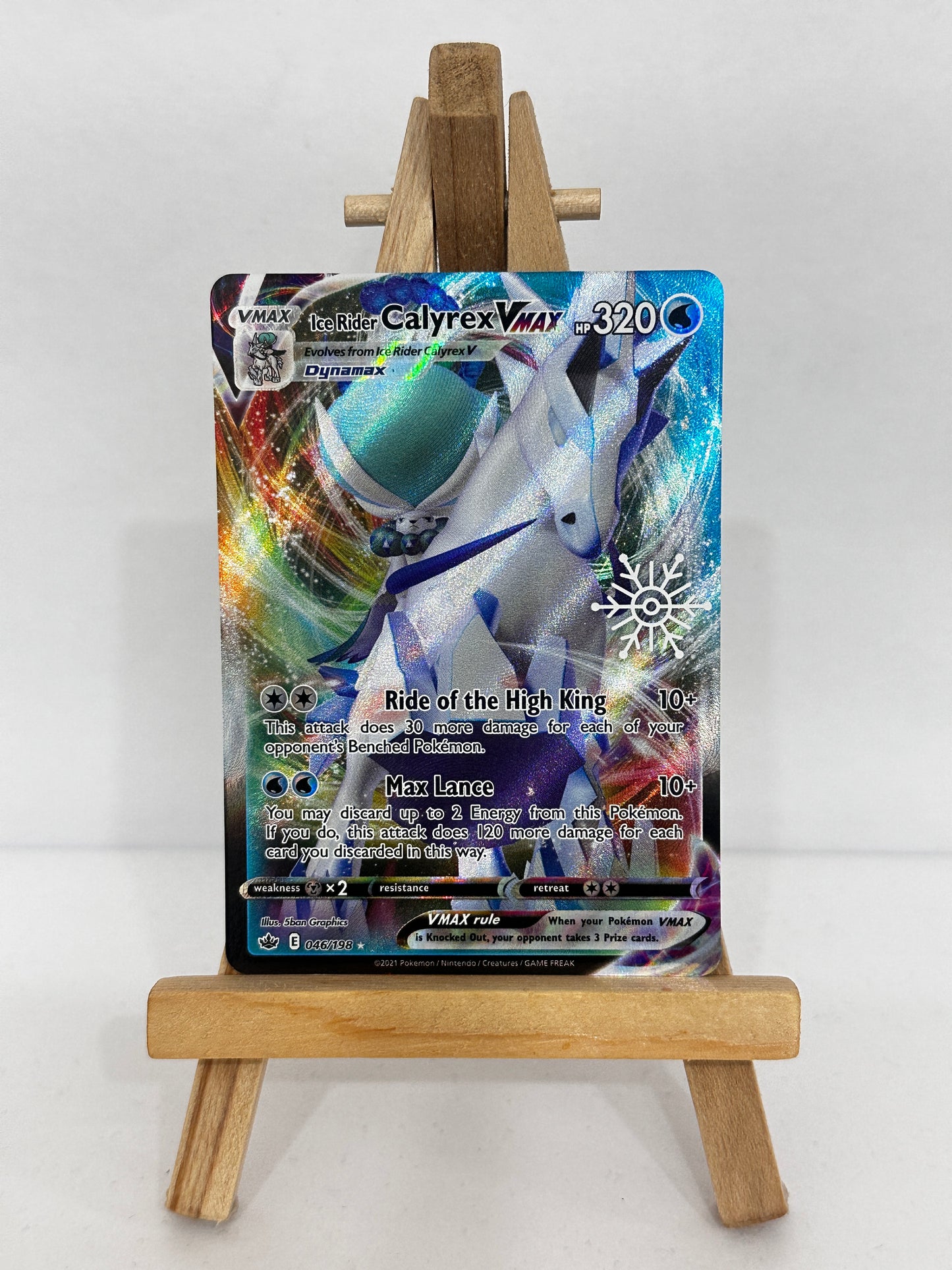Ice Rider Calyrex Vmax (Calendar Promo)